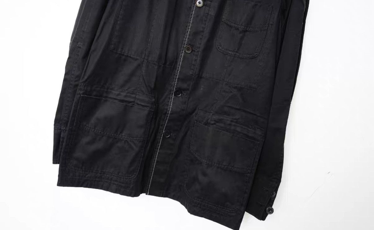 Yohji Yamamoto Yohji Yamamoto Stitch Detail Three-Pocket Jacket Size US L / EU 52-54 / 3 - 6 Thumbnail
