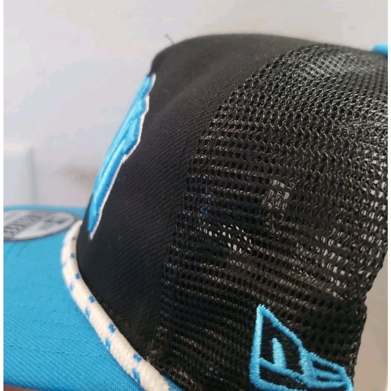New Era Miami Marlins Hat Cap Golfer Trucker Mesh Rope Black New Era Size ONE SIZE - 4 Thumbnail