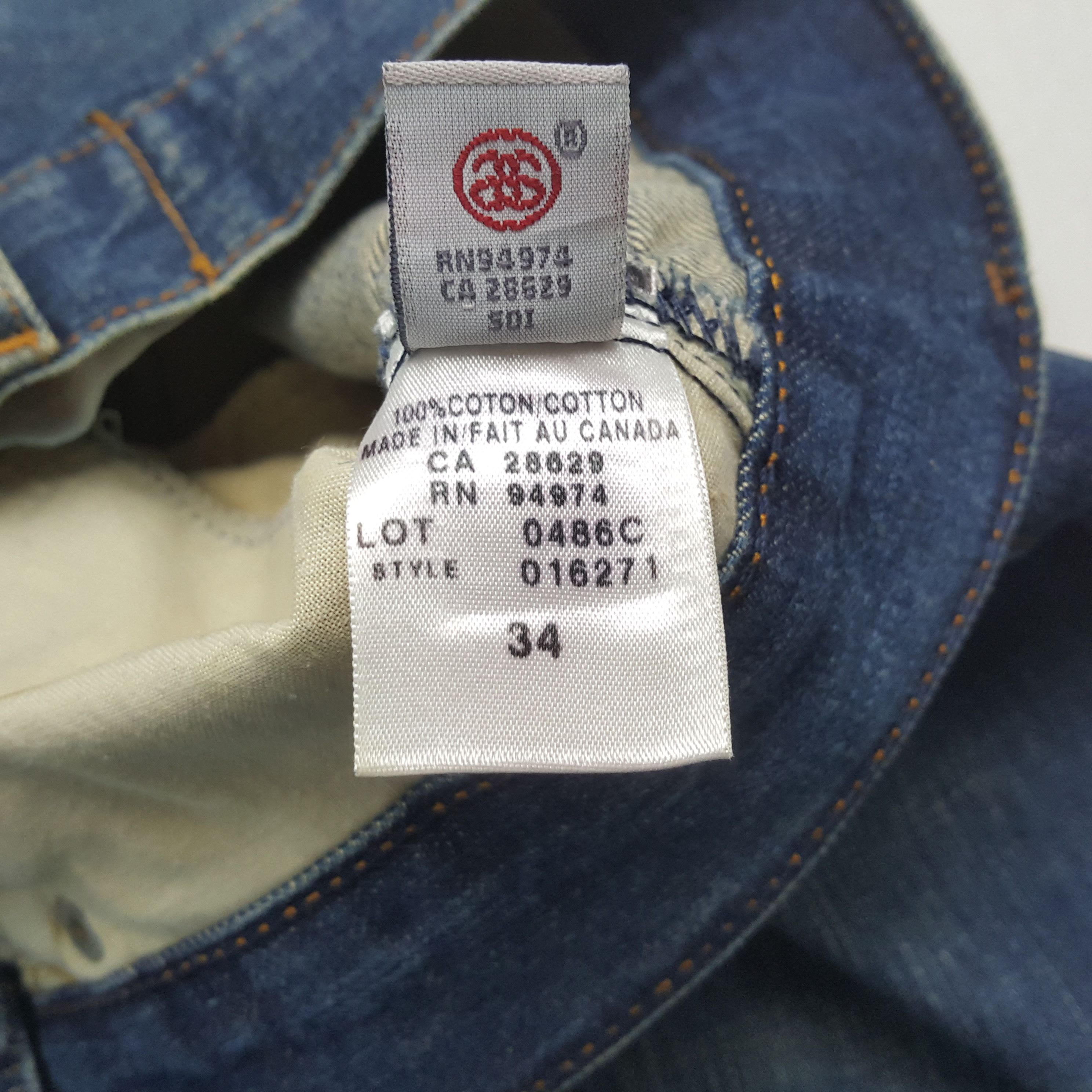 Stussy × Vintage Vintage STUSSY Streetwear Skateboard Style Jeans C297N3 Size US 33 - 13 Thumbnail