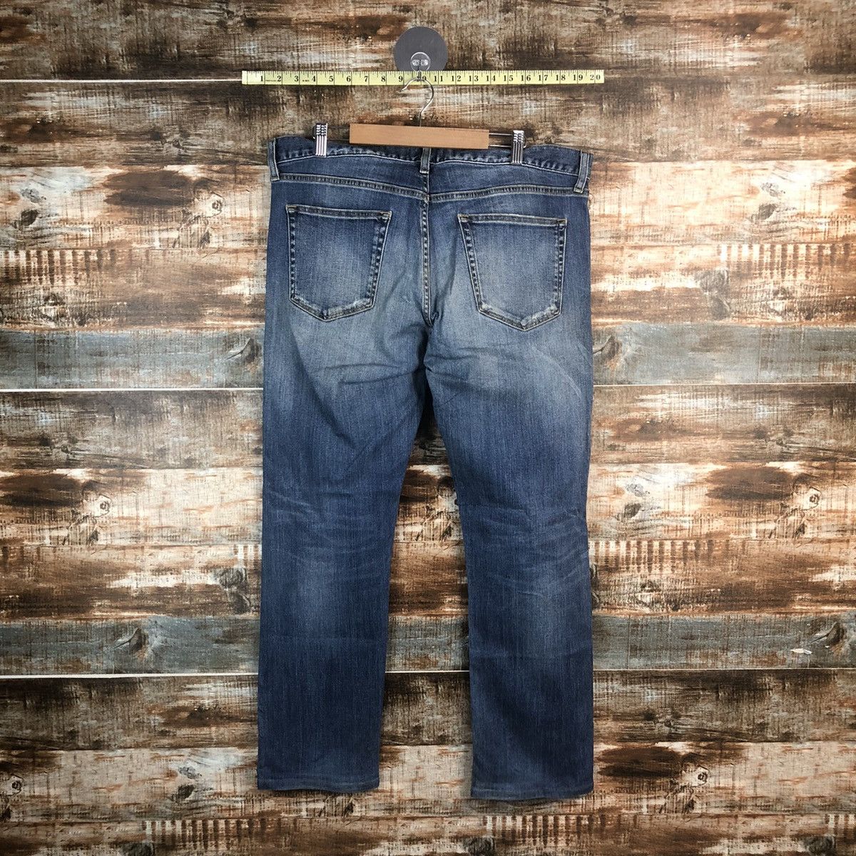 Japanese Brand DL Uniqlo Blue Vintage Denim Pants #C294 Size US 36 / EU 52 - 14 Thumbnail
