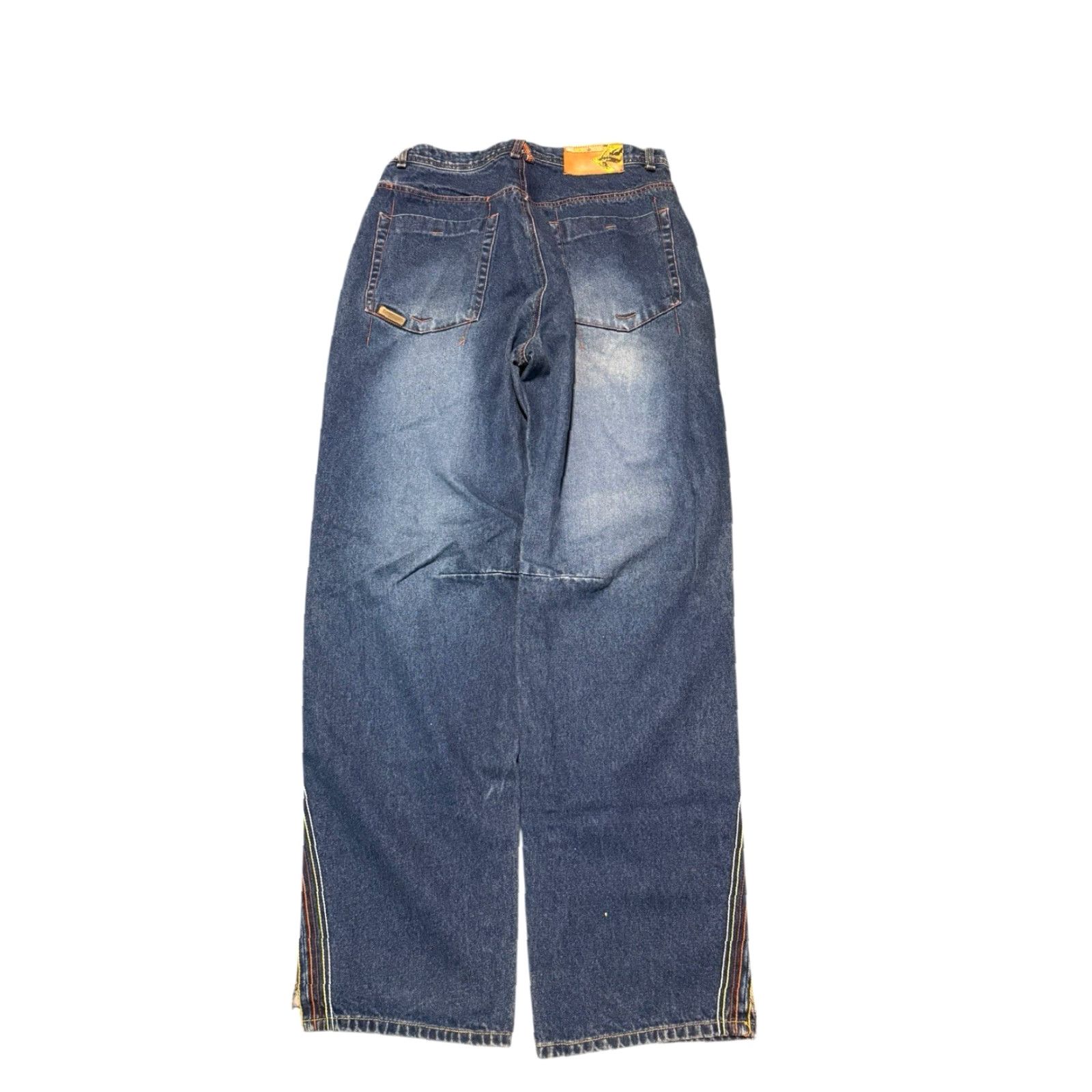 Akademiks VINTAGE Akademiks Jeans Mens 36x33 Blue Baggy Skater 90s Hip Hop Urban Y2K Jeans Men Blue 90s Hip Hop Vintage Urban Baggy Relaxed 36x33 Mens Size US 36 / EU 52 - 2 Thumbnail