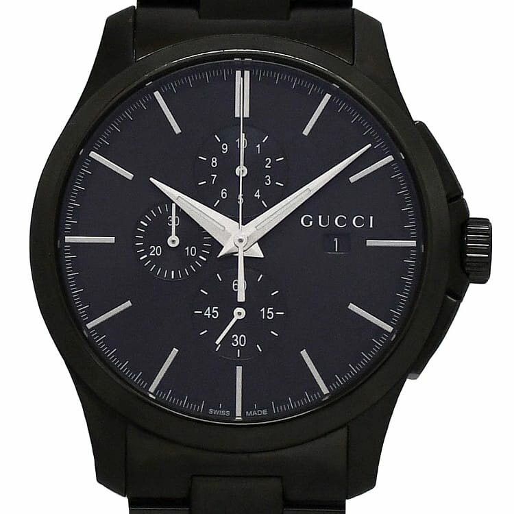 Gucci GUCCI Watches Black Metal Size ONE SIZE - 1 Thumbnail