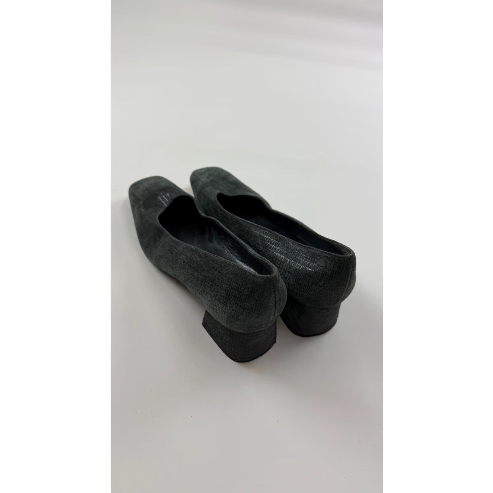 Stuart Weitzman Stuart Weitzman Taupe Pumps Womens 10 Brown Leather Slip On Block Heel Square Toe Comfort Breathable Casual Shoes Womens 10 Shoes Size US 10 / IT 40 - 3 Thumbnail