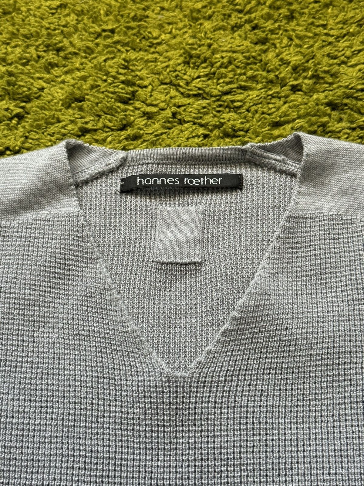 Designer × hannes roether Hannes Roether avant garde 100% wool sweater Size US S / EU 44-46 / 1 - 2 Thumbnail