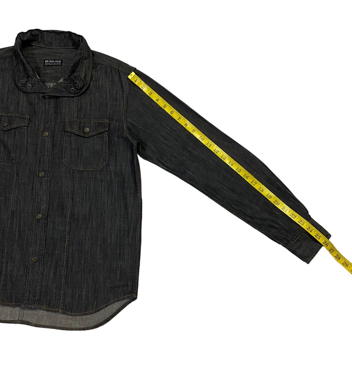 Final Home Final Home Denim Snap Button Ups Shirt Size US S / EU 44-46 / 1 - 7 Thumbnail
