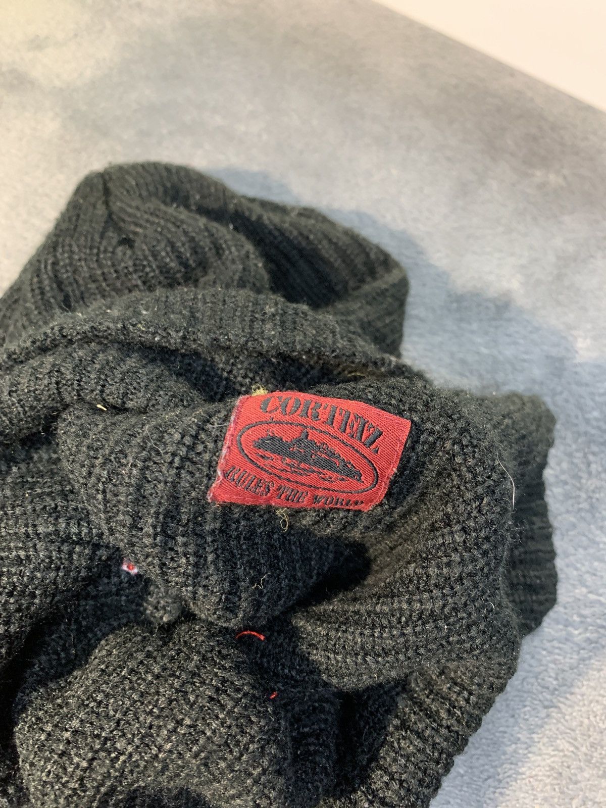 Corteiz × Japanese Brand Corteiz skimask Y2K beanie black orange 2021 Size ONE SIZE - 5 Thumbnail