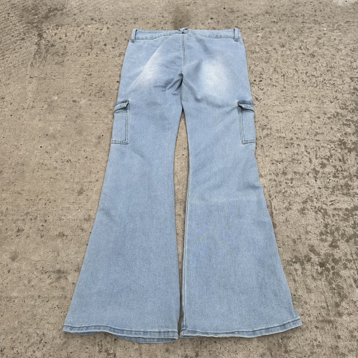 Designer × Issey Miyake × Japanese Brand Vintage Slouchy Jeans Hype Trend Japan Style Size 27" / US 4 / IT 40 - 2 Thumbnail