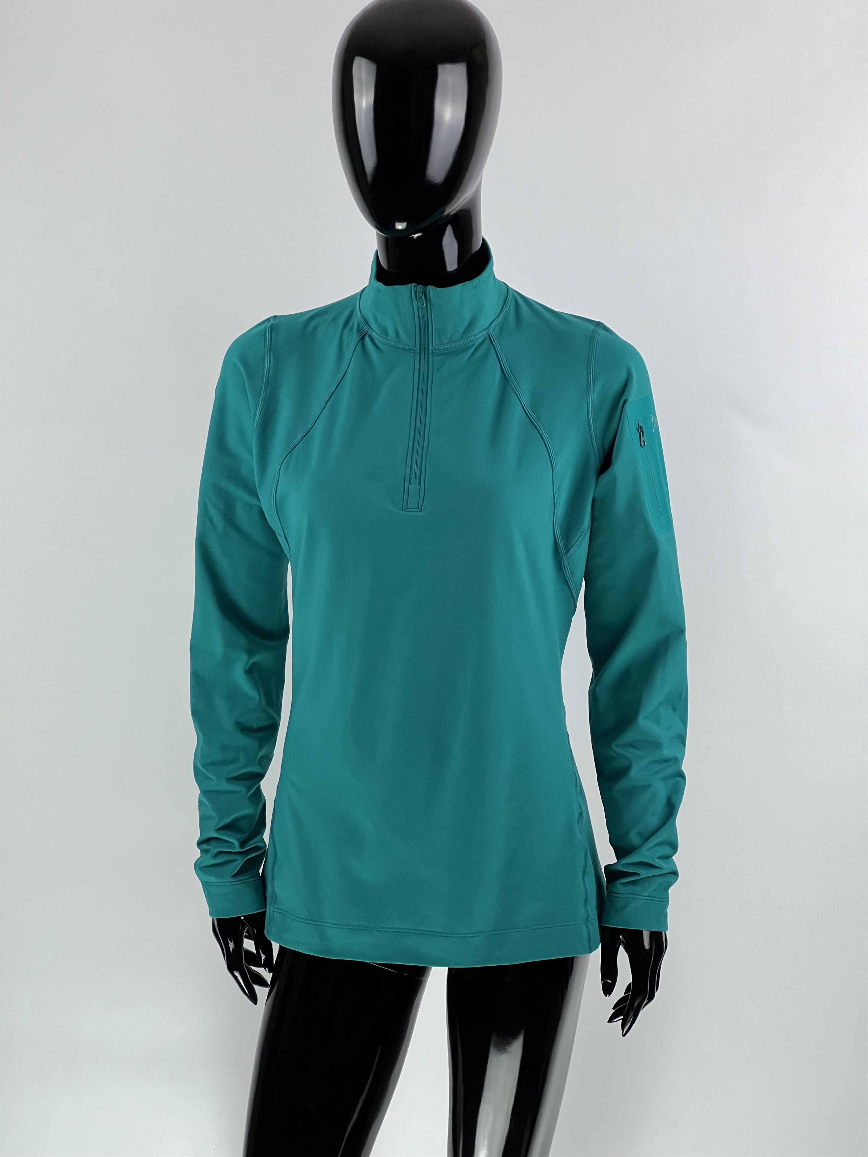 Arc'teryx Arcteryx Women's Turquoise Zip Neck Jacket Size M Size M / US 6-8 / IT 42-44 - 1 Thumbnail