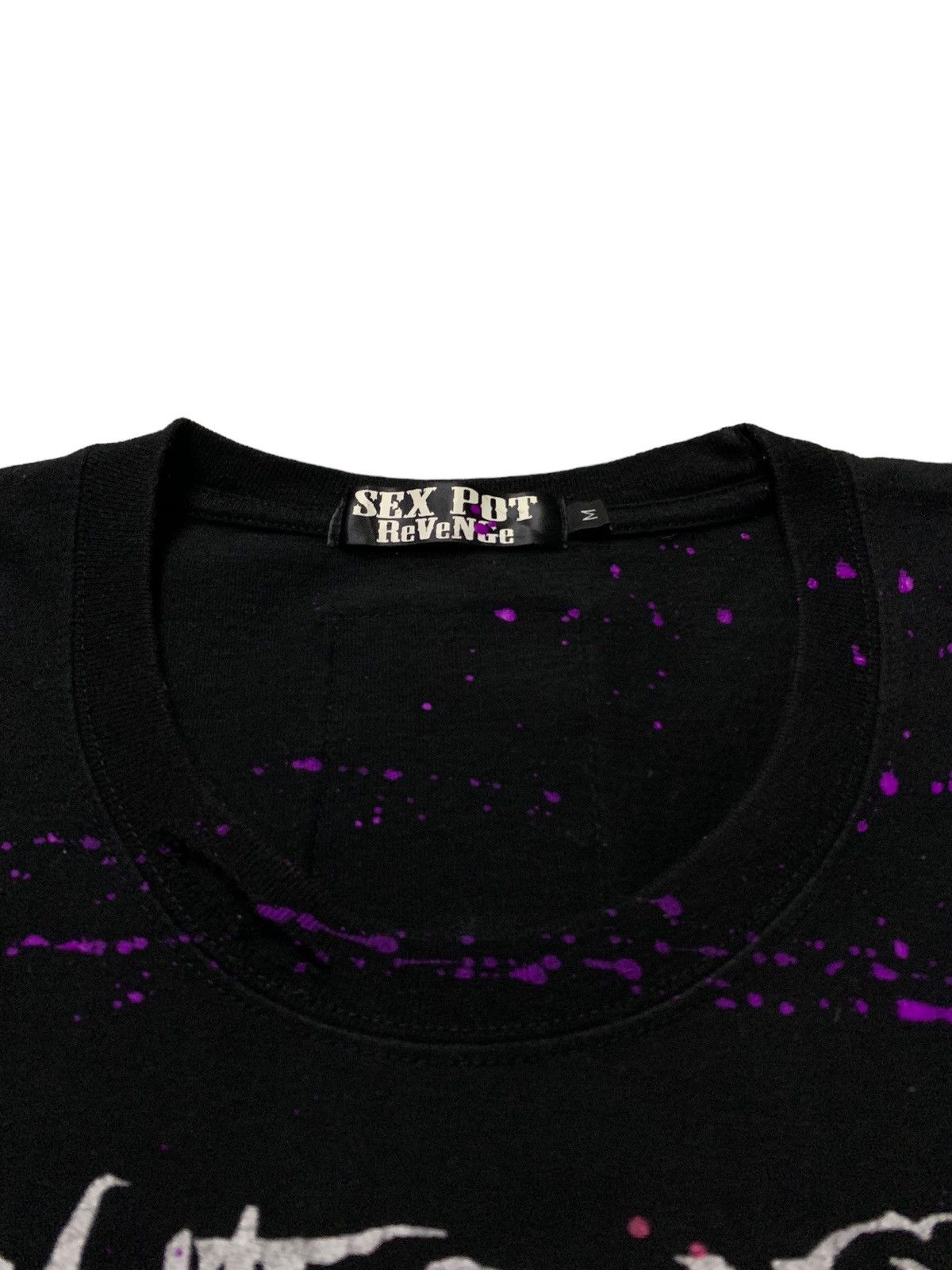 Hysteric Glamour Sex Pot Revenge Bondage Distressed Zipper Tshirt Size US S / EU 44-46 / 1 - 17 Thumbnail