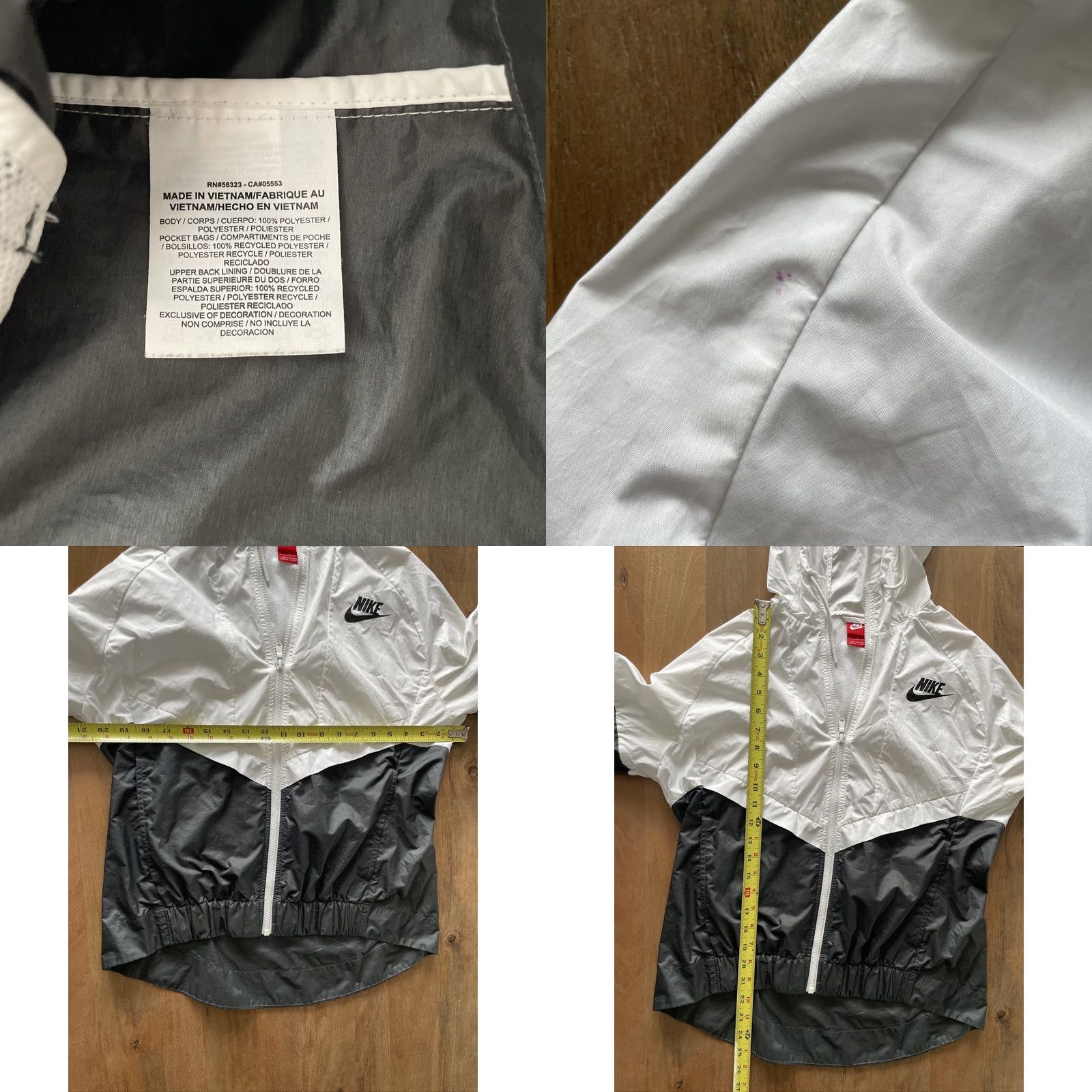 Nike Nike Windrunner Jacket Women's M Multicolor Zip Hooded Lightweight Windbreaker 80s 90s Sports Retro Size M / US 6-8 / IT 42-44 - 8 Thumbnail