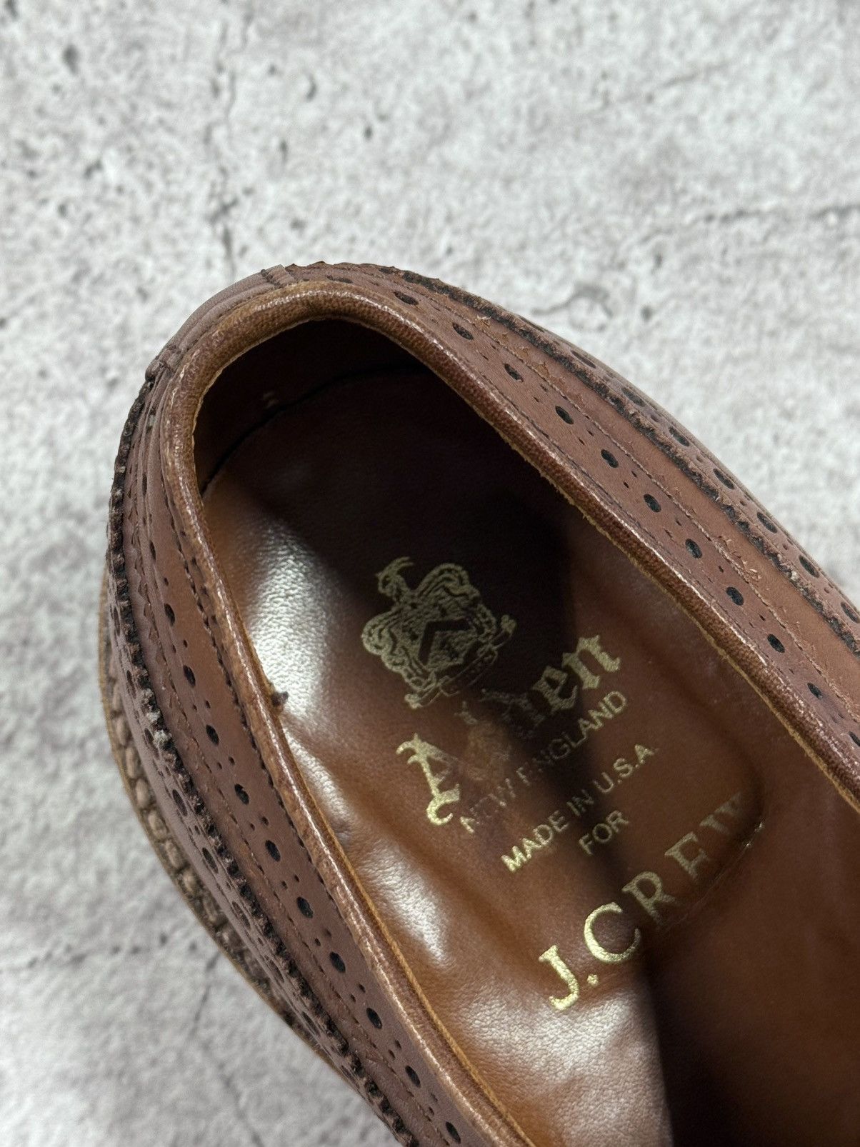 Alden Alden for J. Crew Longwing Blucher Dress Shoes | US 11 Size US 11 / EU 44 - 9 Thumbnail