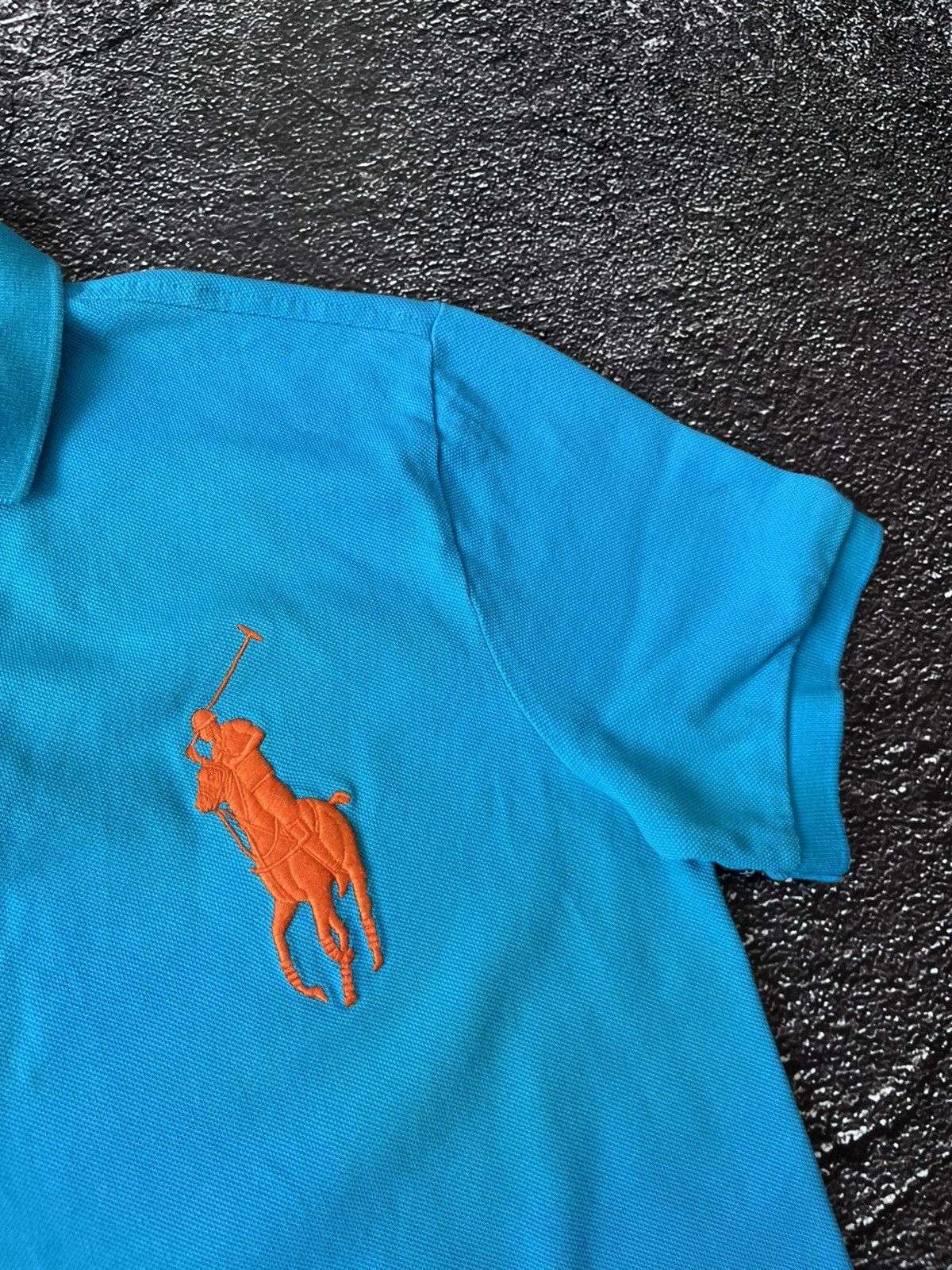 Polo Ralph Lauren Vintage Polo Ralph Lauren Y2K Style Big Logo Polo Shirt Tee Size US M / EU 48-50 / 2 - 2 Thumbnail