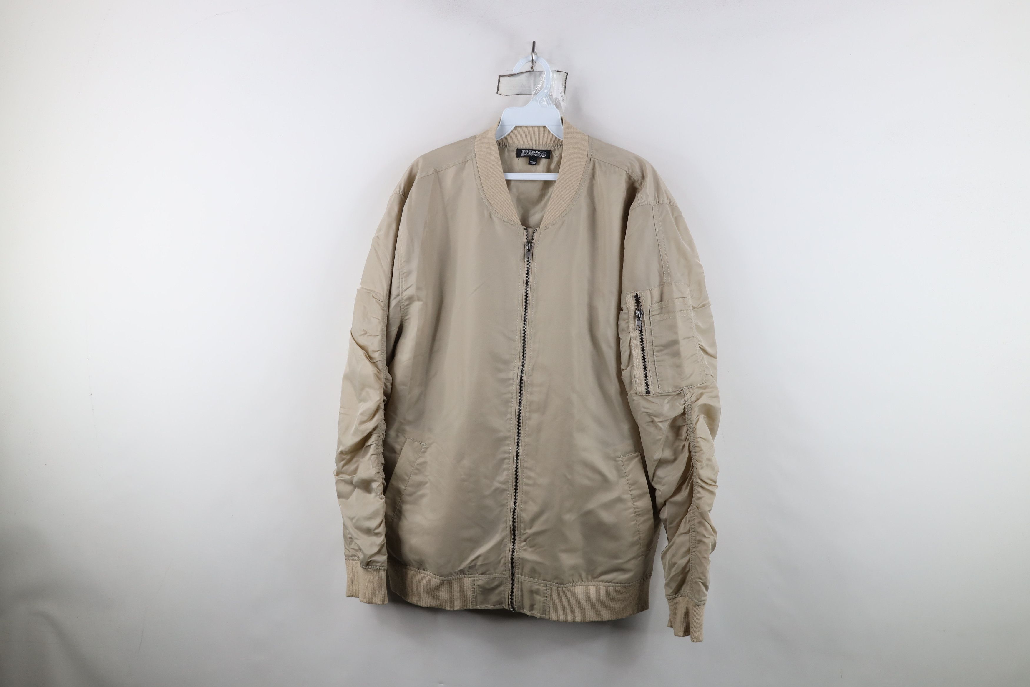 Elwood Vintage Y2K Elwood Skateboarding Windbreaker Bomber Jacket Size US L / EU 52-54 / 3 - 1 Thumbnail