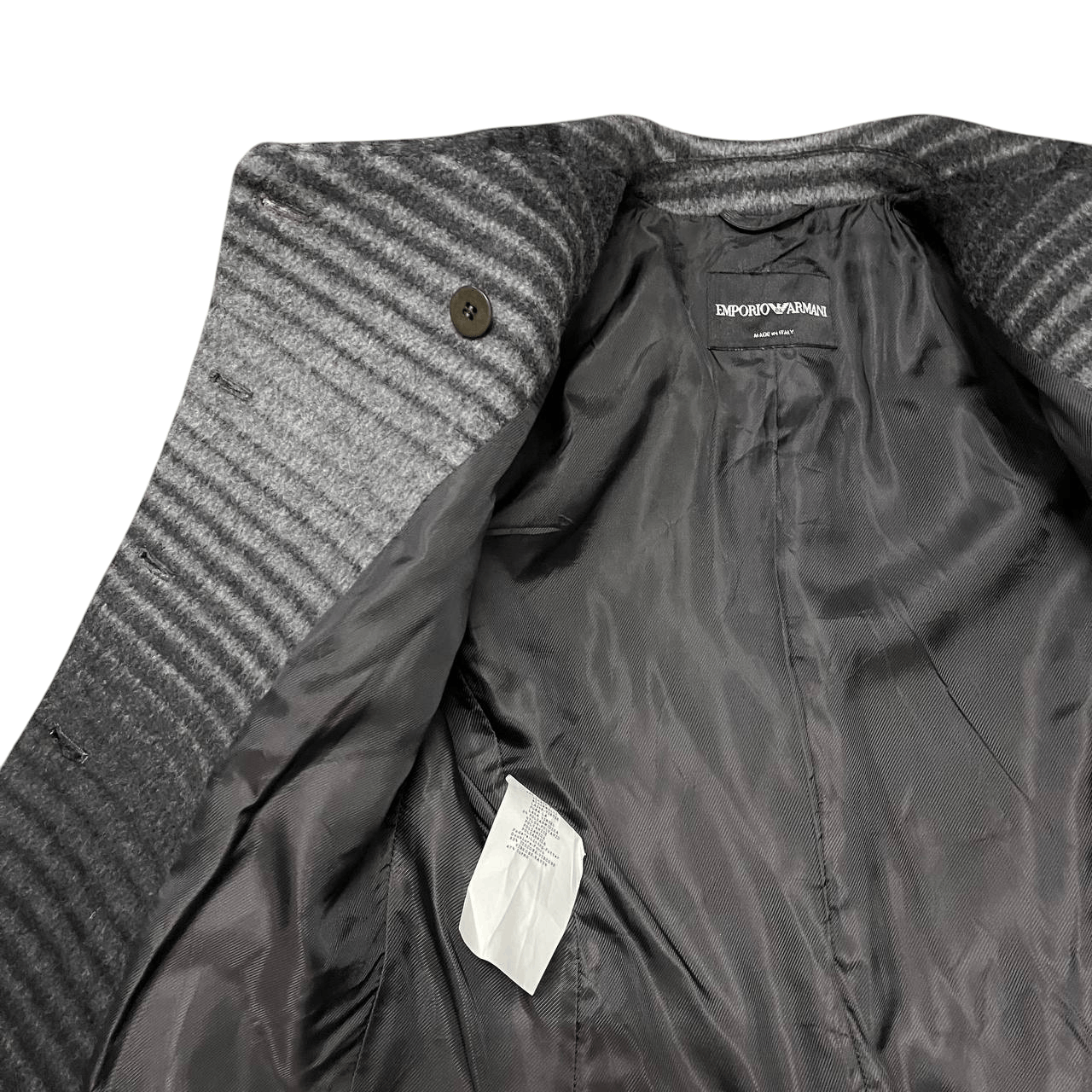 Emporio Armani Vintage Emporio Armani Wool Asymmetric Jacket Size S / US 4 / IT 40 - 8 Thumbnail