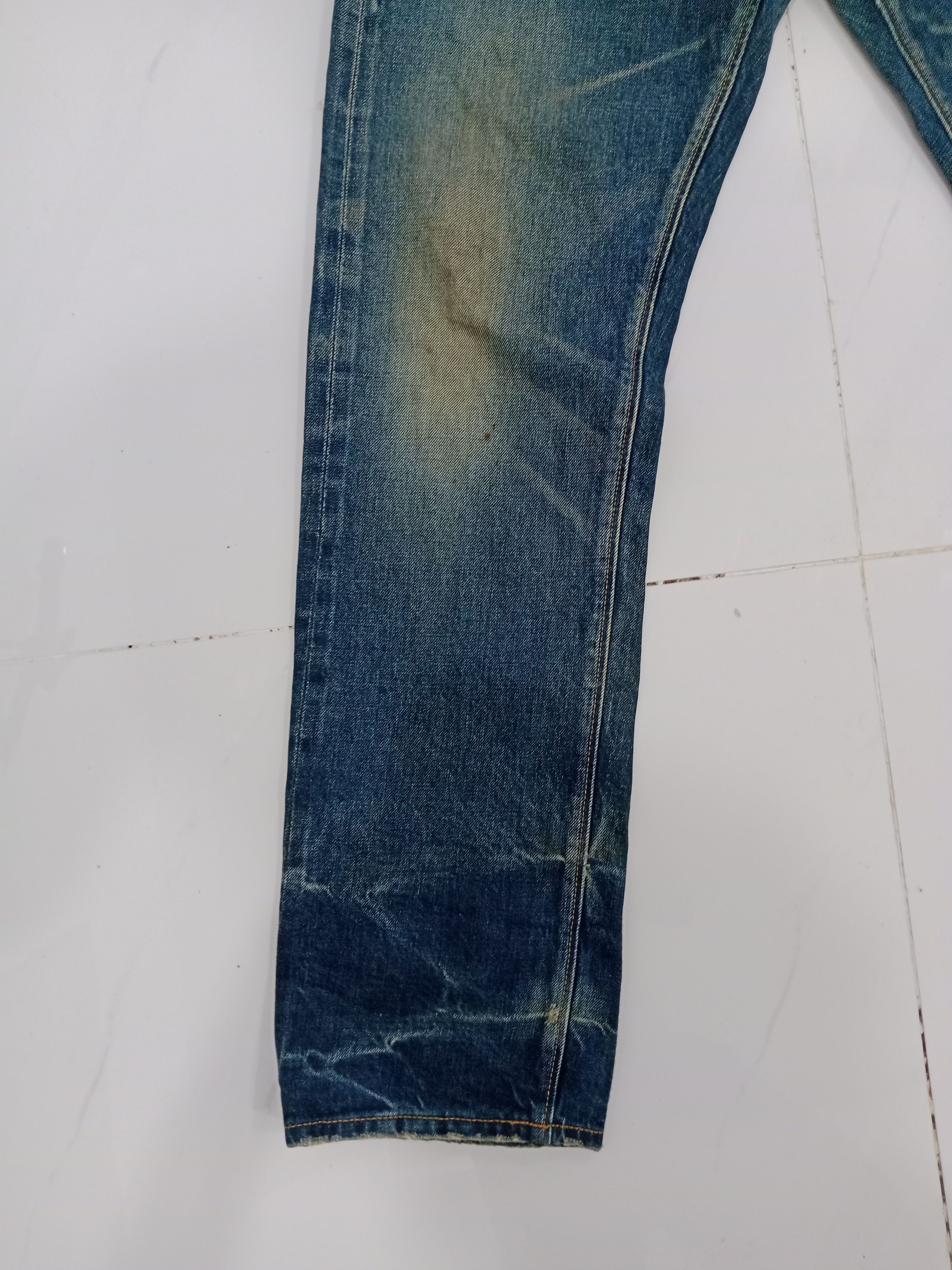 Vintage Vintage MYNT Denim Selvedge Distressed Jeans Made in Usa Size US 32 / EU 48 - 7 Thumbnail