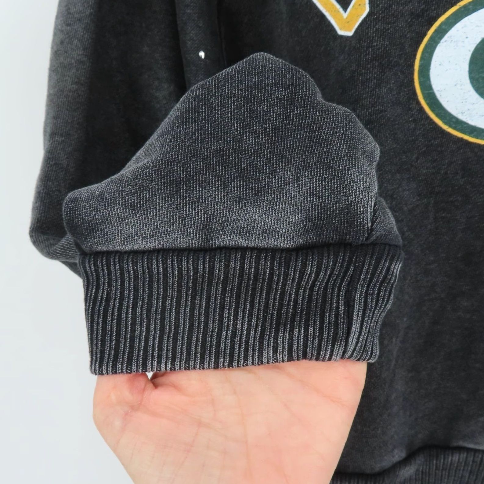 Vintage Gameday Couture Sweatshirt Women XXL Gray Green Bay Packers Silver Studded Cropped Long Sleeve Pullover Size XXL / US 16-18 / IT 52-54 - 5 Thumbnail