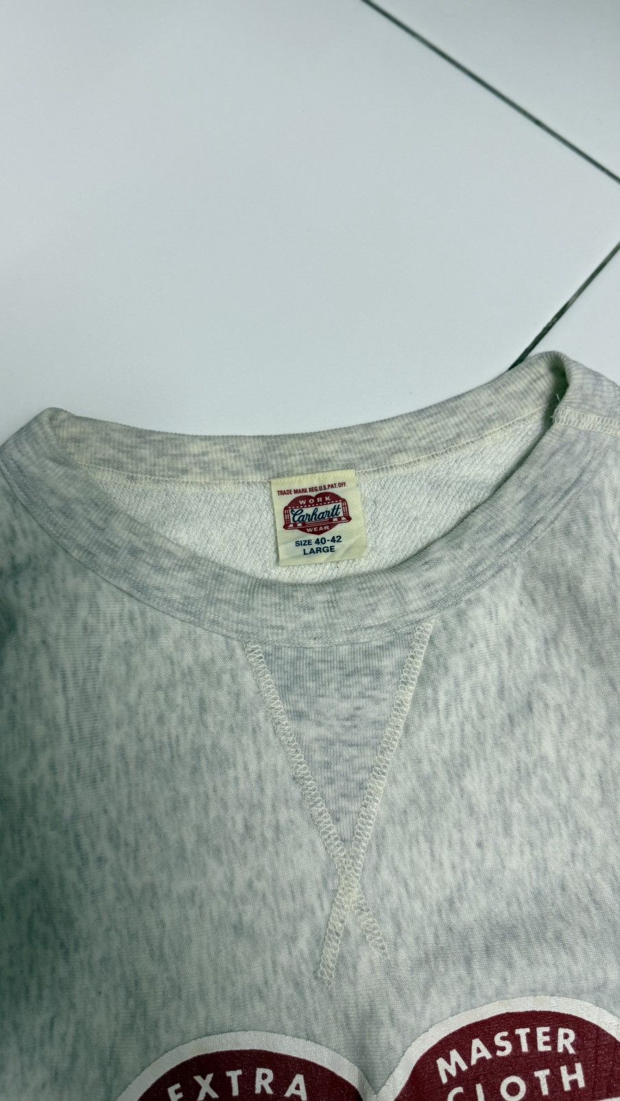 Carhartt Vintage carhartt 50s sweatshirts OG rare item Size US L / EU 52-54 / 3 - 14 Thumbnail