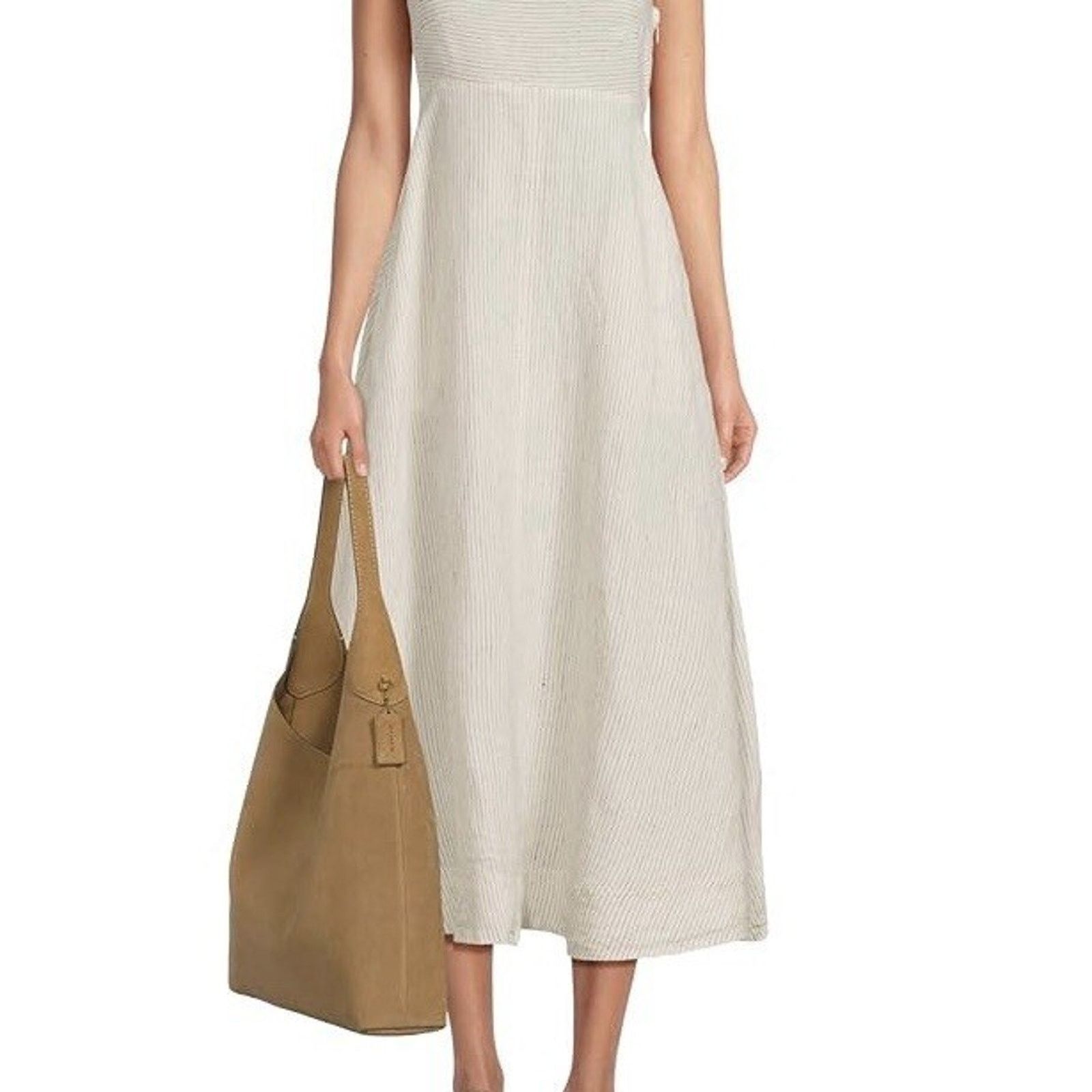 Coach NWT Coach CW636 Suede Brooklyn 39 Shoulder Bag Sand Color Size ONE SIZE - 10 Thumbnail
