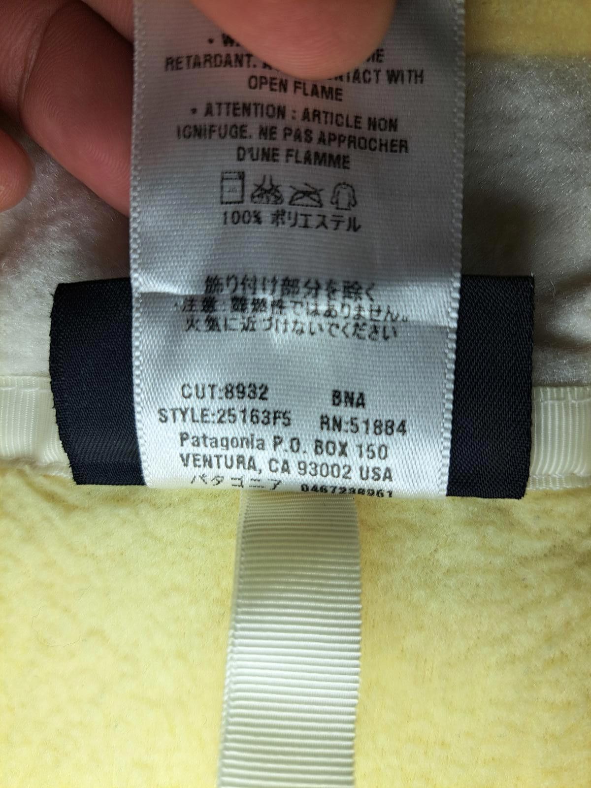 Patagonia VINTAGE 1995 Patagonia Synchilla Vest Womens Small Yellow Size S / US 4 / IT 40 - 4 Thumbnail