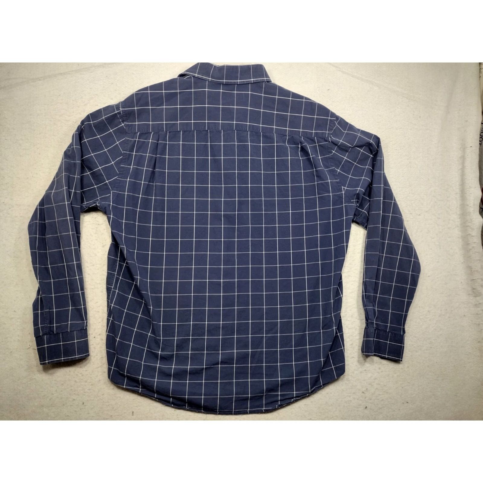 Nautica Nautica Shirt Mens Medium 15.5 34/35 Blue White Button Up Long Sleeve Casual Size US L / EU 52-54 / 3 - 6 Thumbnail