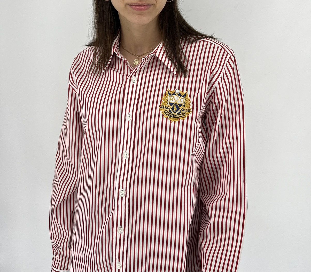 RRL Ralph Lauren × Ralph Lauren × Ralph Lauren Sport Vintage Ralph Lauren Sport Shirt Button Ups Big Pony Logo Size XL / US 12-14 / IT 48-50 - 4 Thumbnail