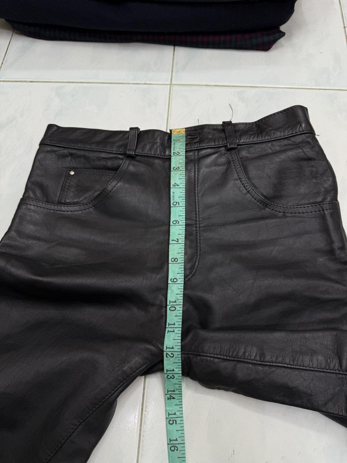 Genuine Leather 🔥🔥🔥STEALS CUIRS LONDON LEATHER PANTS Size US 31 - 15 Thumbnail