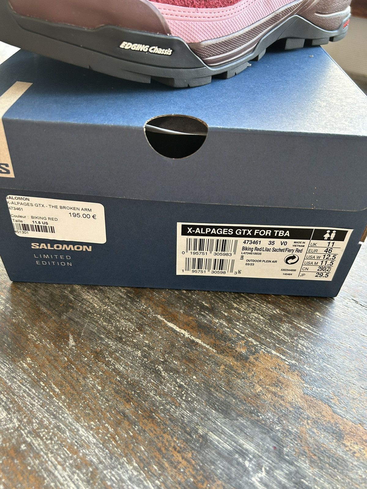 Salomon X-alpages GTX the Broken Arm Size US 11.5 / EU 44-45 - 7 Thumbnail