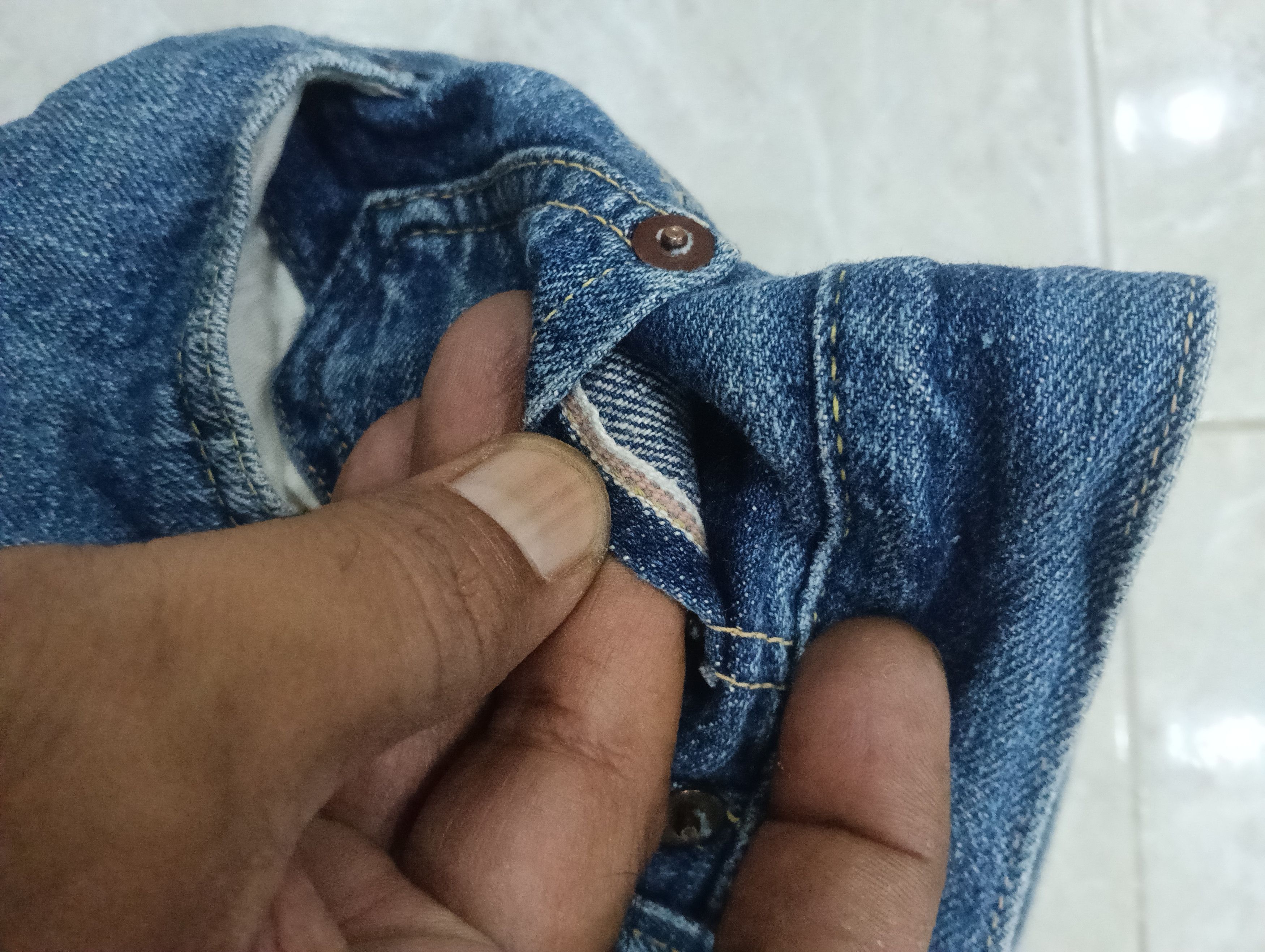 Beams Plus × Orslow Orslow Selvadge Look Like Baggy Size US 29 - 14 Thumbnail