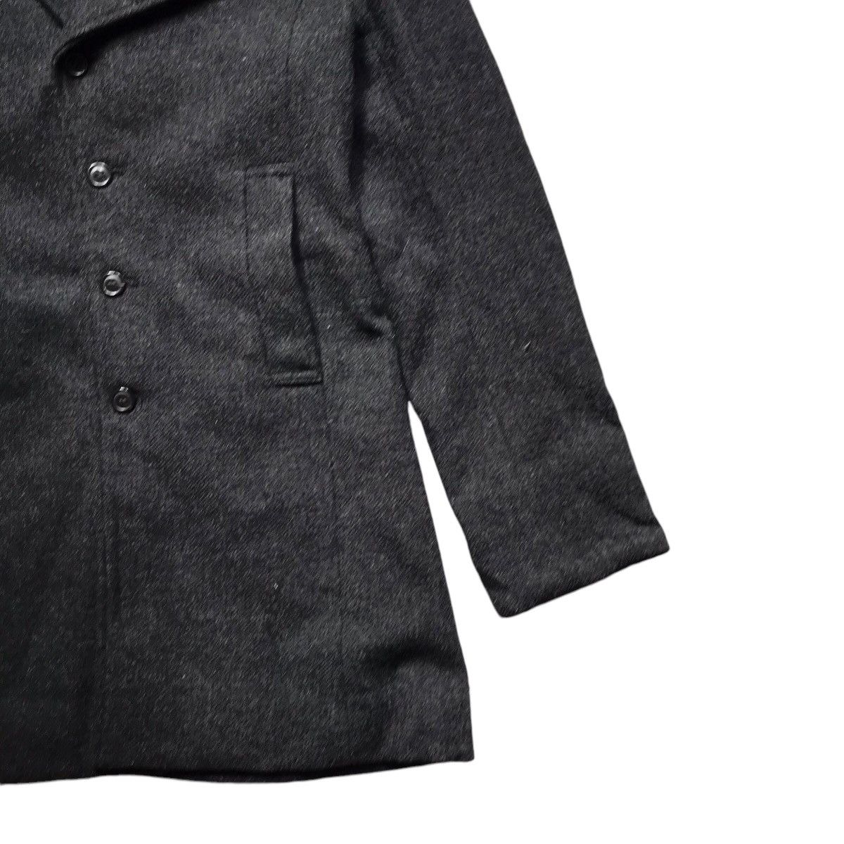 Issey Miyake VINTAGE ISSEY MIYAKE SUNAU KUWAHARA WOOL IF SIX WAS NINE JAC Size S / US 4 / IT 40 - 3 Thumbnail