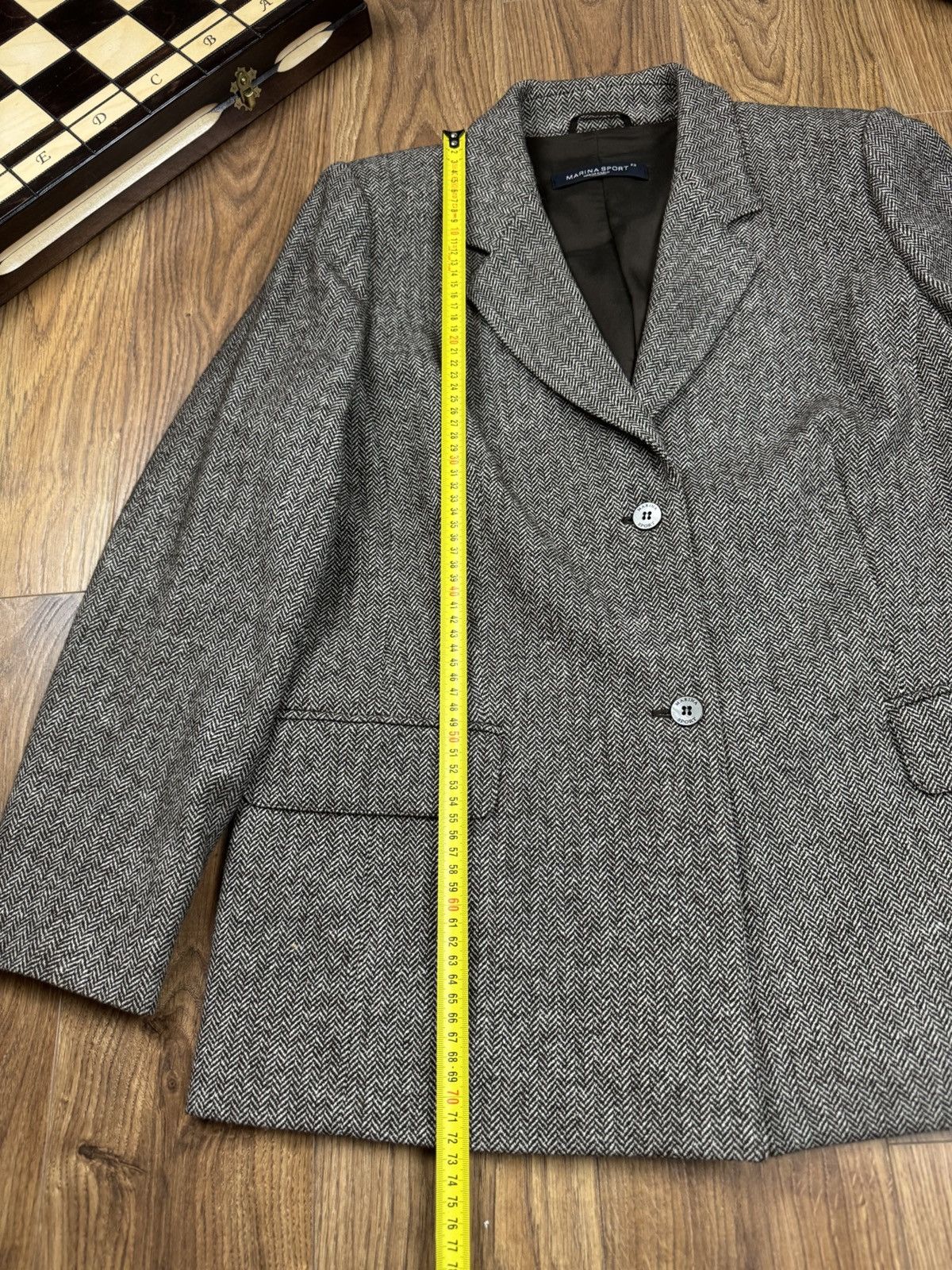 Marina Rinaldi Wool blazer Marina Rinaldi Japan original luxury item Size 42S - 6 Thumbnail