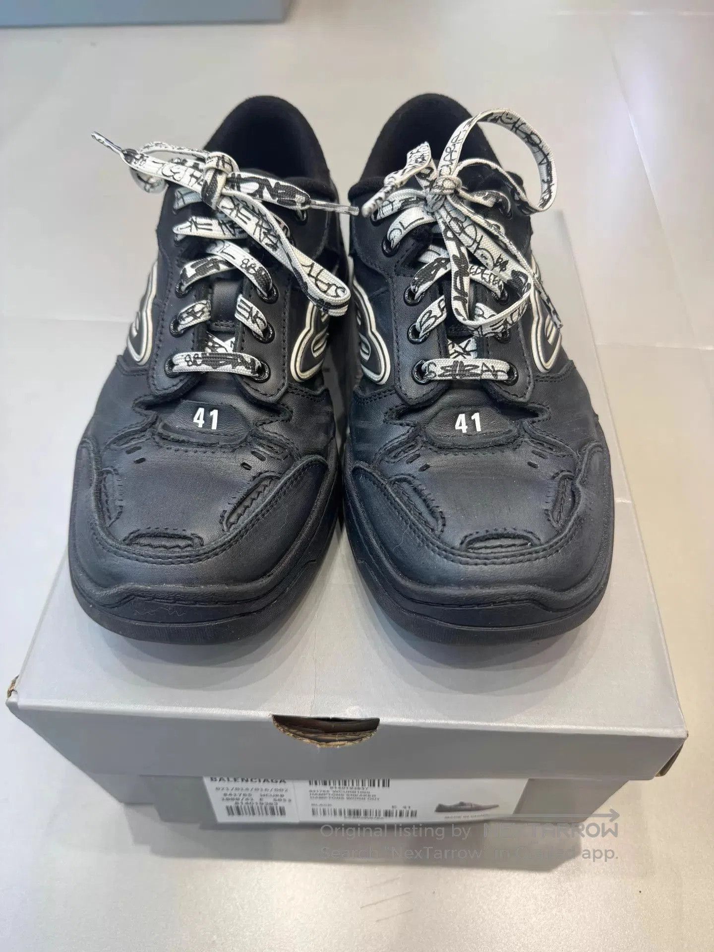 Balenciaga Black Low. Size US 8 / EU 41 - 2 Thumbnail