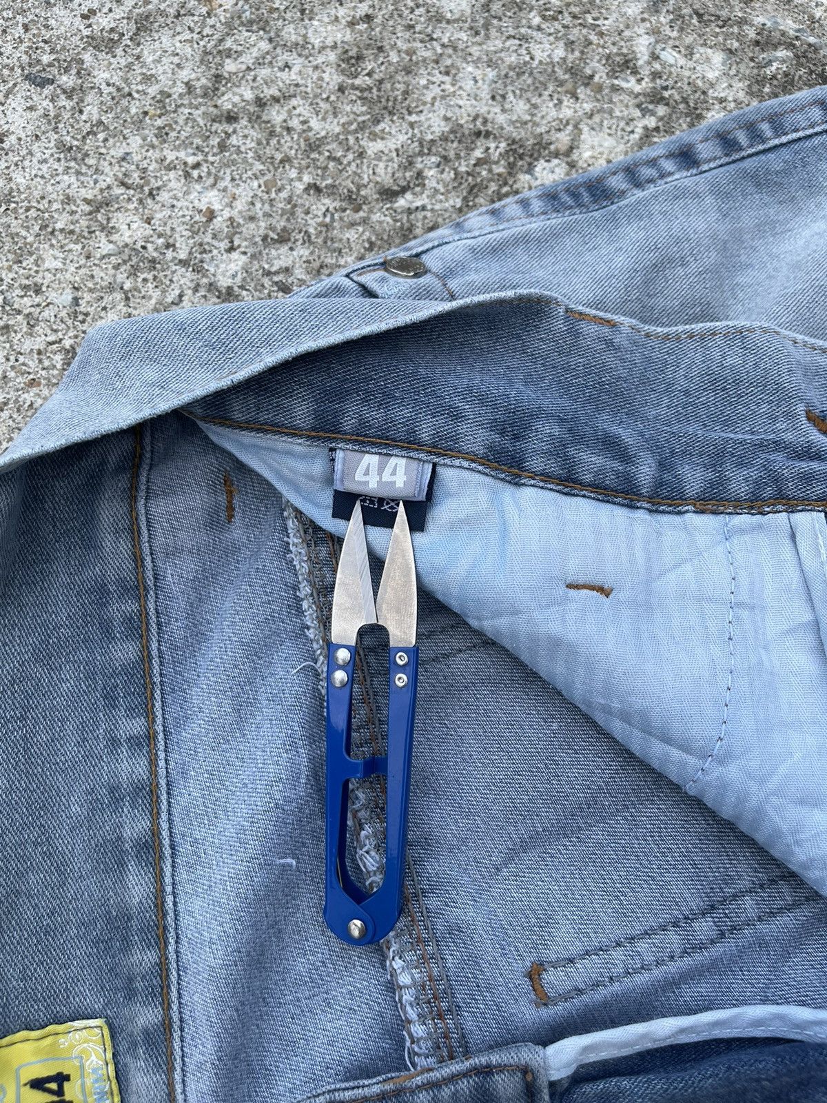 Designer × Jean 🔥 R119 Rusty Distressed Denim Streetwear W33 🔥 Size US 33 - 9 Thumbnail