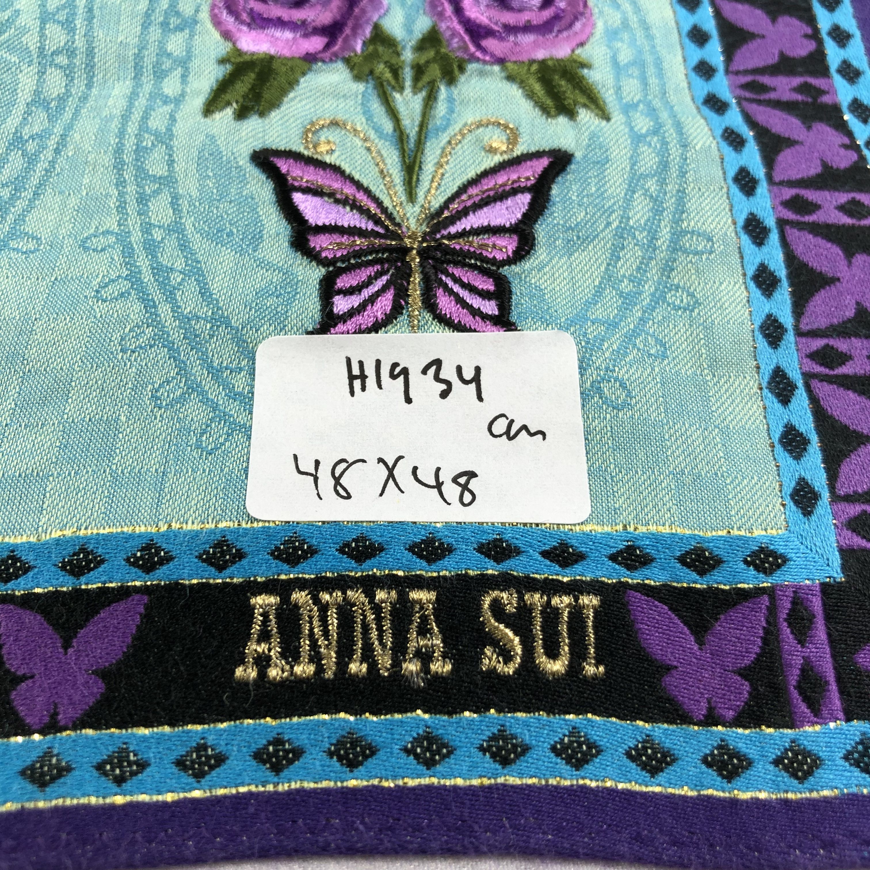 Anna Sui Anna Sui Handkerchief Neckerchief Bandana H1934 Size ONE SIZE - 5 Thumbnail