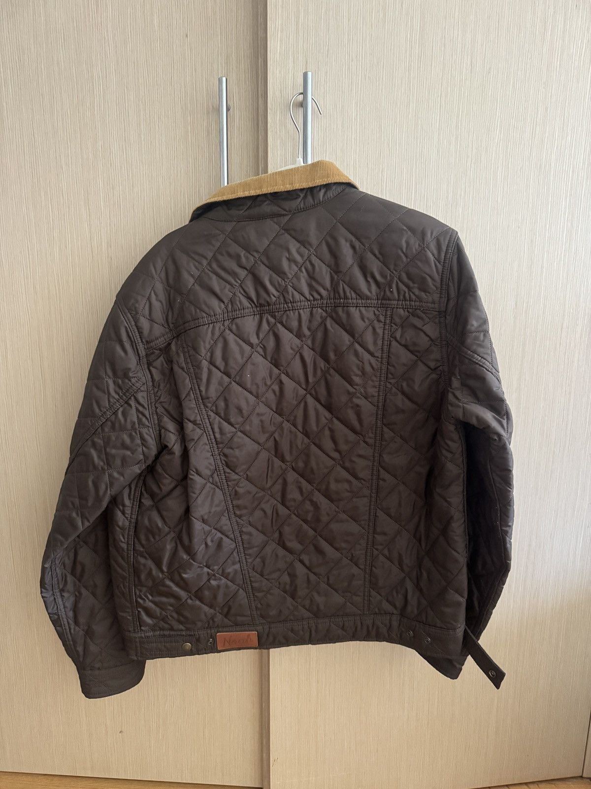 Noah Noah NYC Quilted Trucker Jacket Brown Size US M / EU 48-50 / 2 - 5 Thumbnail