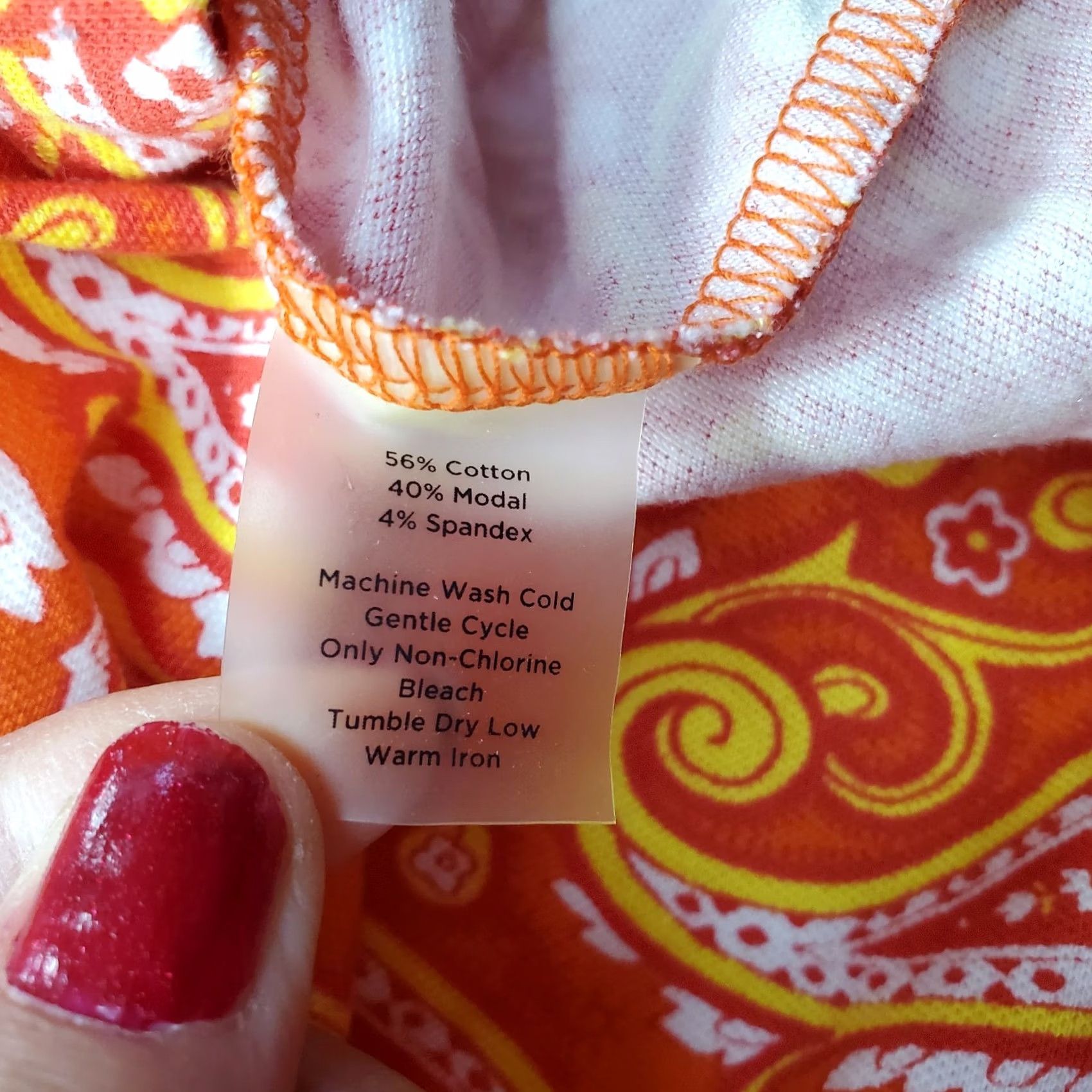 Talbots Talbots Tank Top Womens Petite L Multi Paisley Collared Stretch Slit Size L / US 10 / IT 46 - 6 Thumbnail