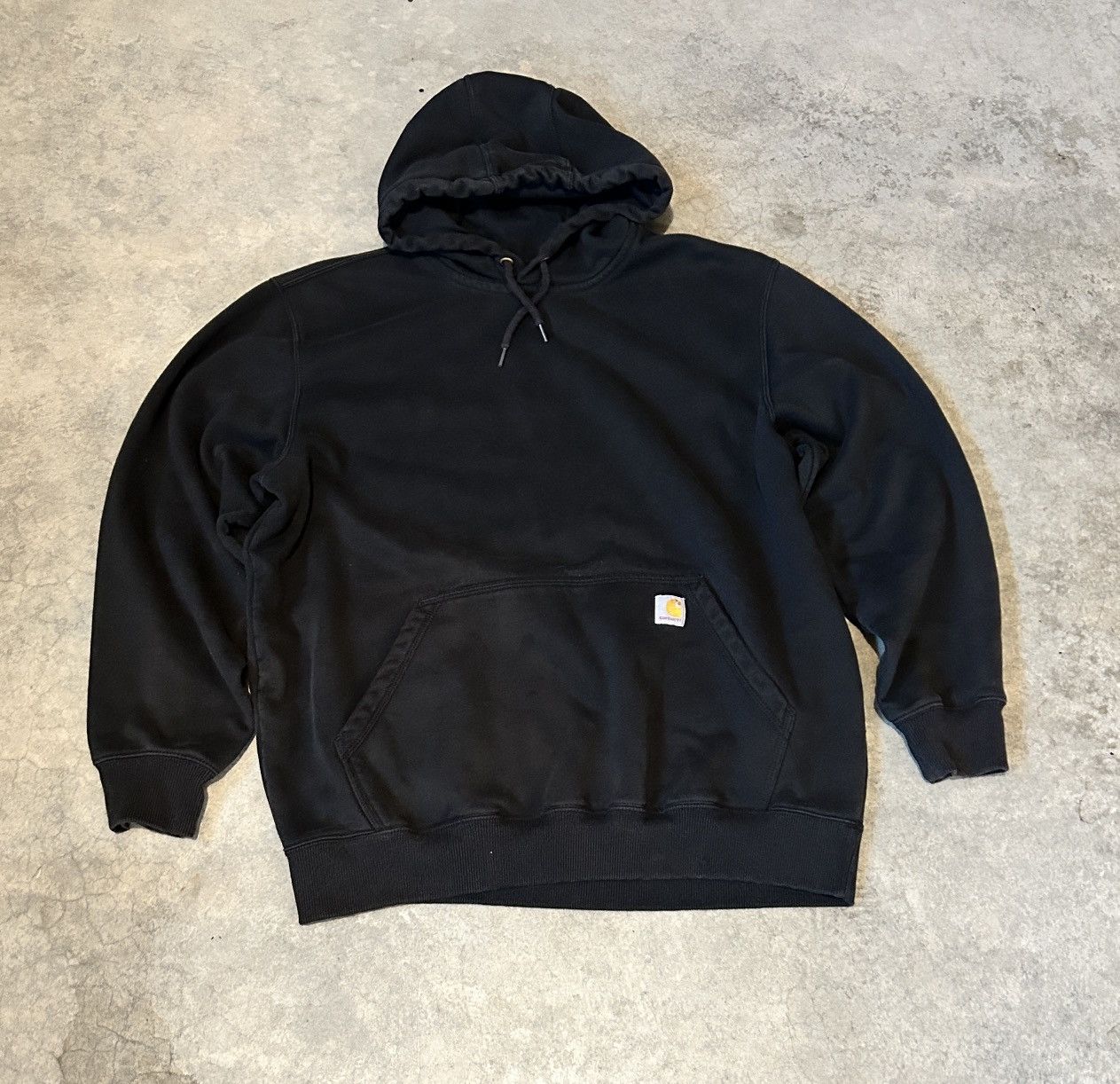 Carhartt Carhartt Loose Fit Embroidered Hooded Workwear Sweatshirt Size US XL / EU 56 / 4 - 1 Thumbnail