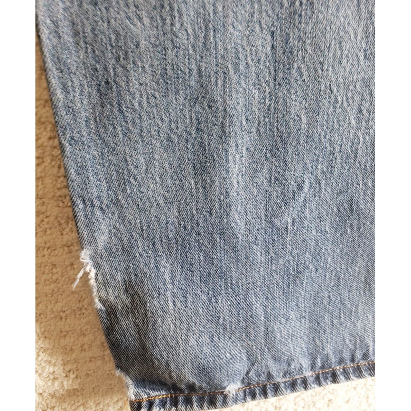 Levi's VINTAGE Levi's 501 Jeans Mens 36 Classic Straight Blue Denim Button Fly 36x34.5* Red Tab Size US 36 / EU 52 - 6 Thumbnail