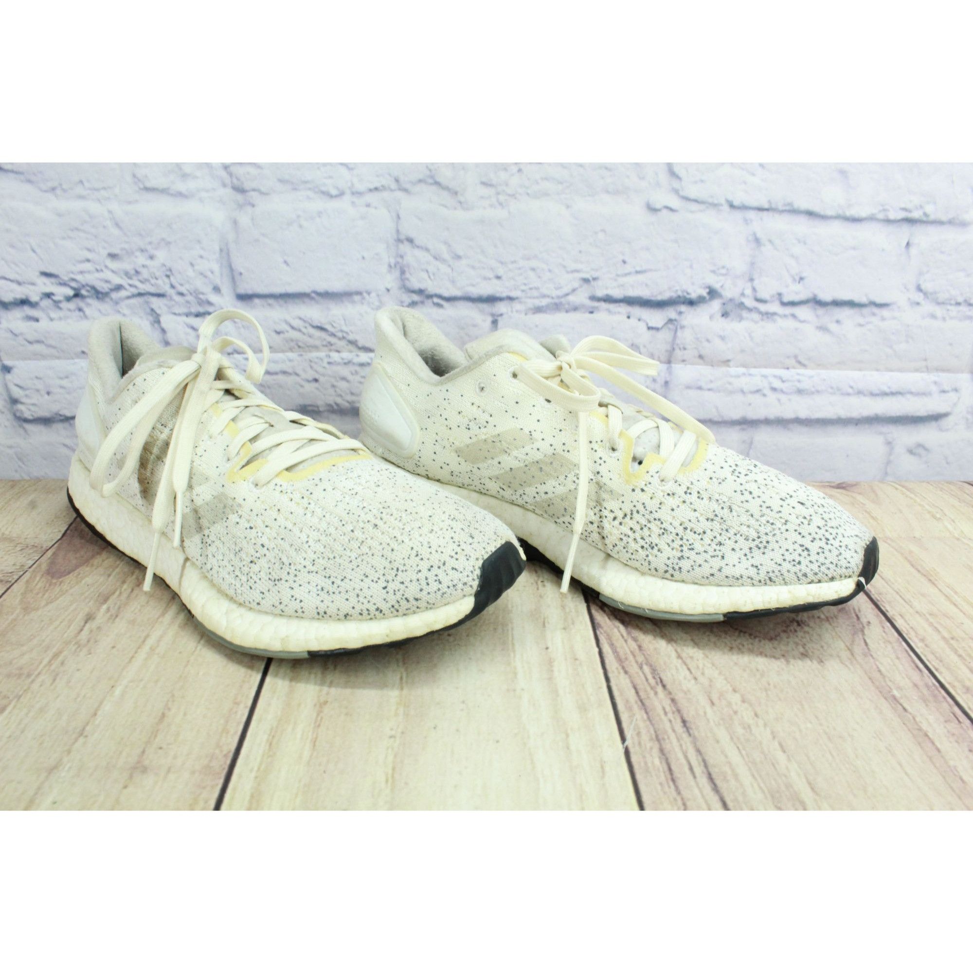 Adidas Adidas PureBoost White Mesh Running Sneakers Size US 8 / EU 41 - 3 Thumbnail