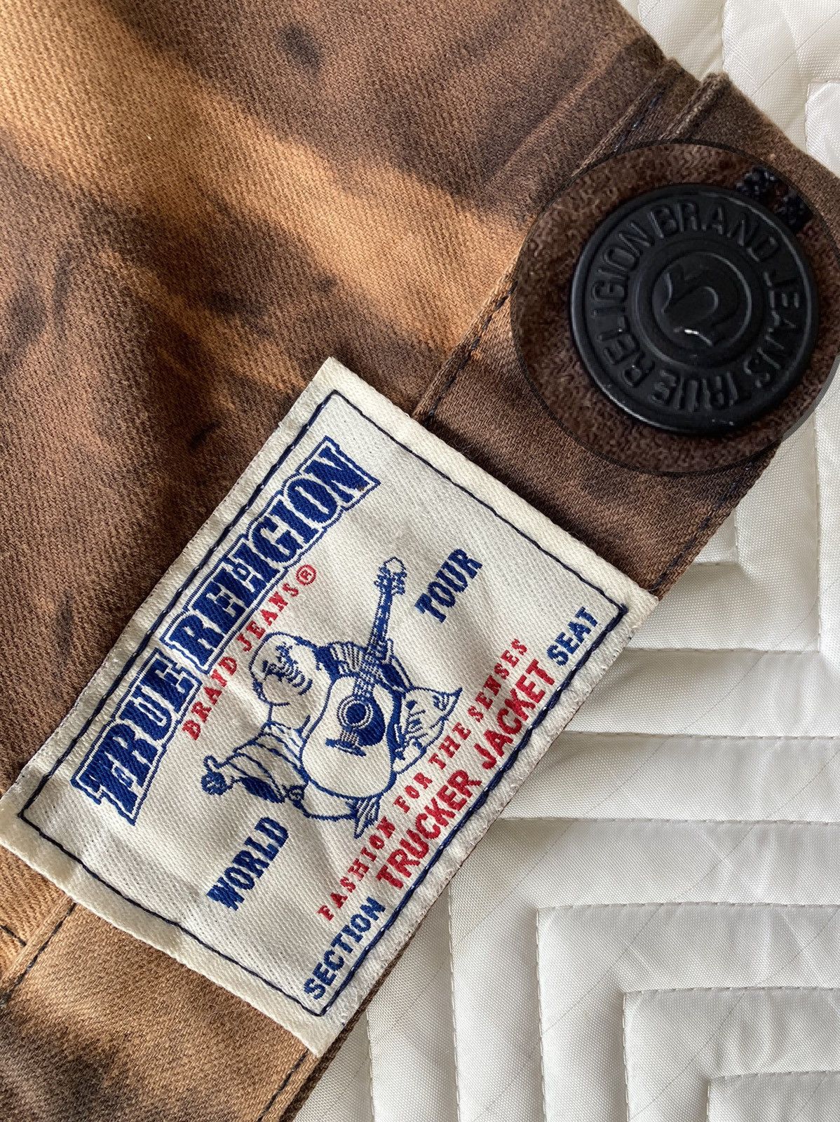 True Religion True Religion Denim Trucker Jacket Size US XL / EU 56 / 4 - 9 Thumbnail