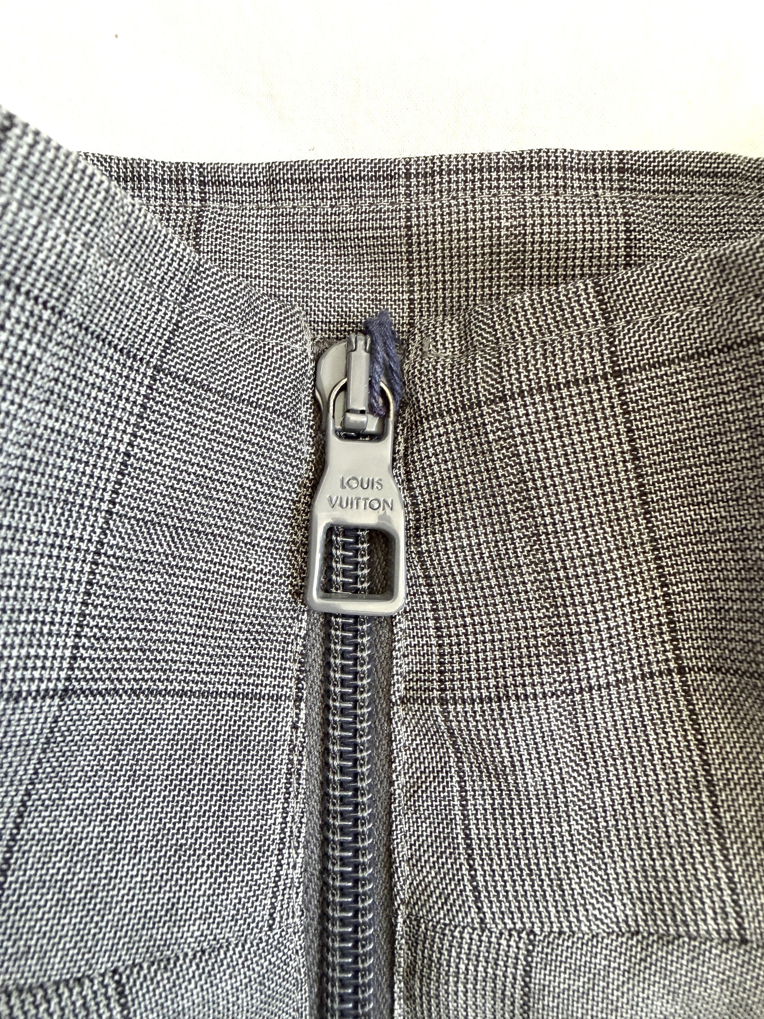 Louis Vuitton Louis Vuitton Grey & White Damier Track Jacket. Size US S / EU 44-46 / 1 - 6 Thumbnail