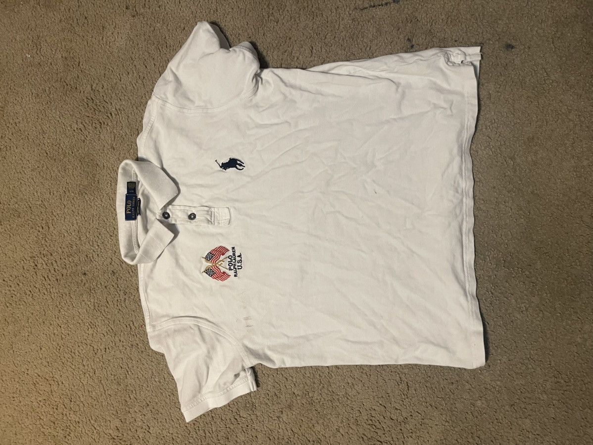 Polo Ralph Lauren Vintage polo Ralph Lauren Size US M / EU 48-50 / 2 - 2 Thumbnail