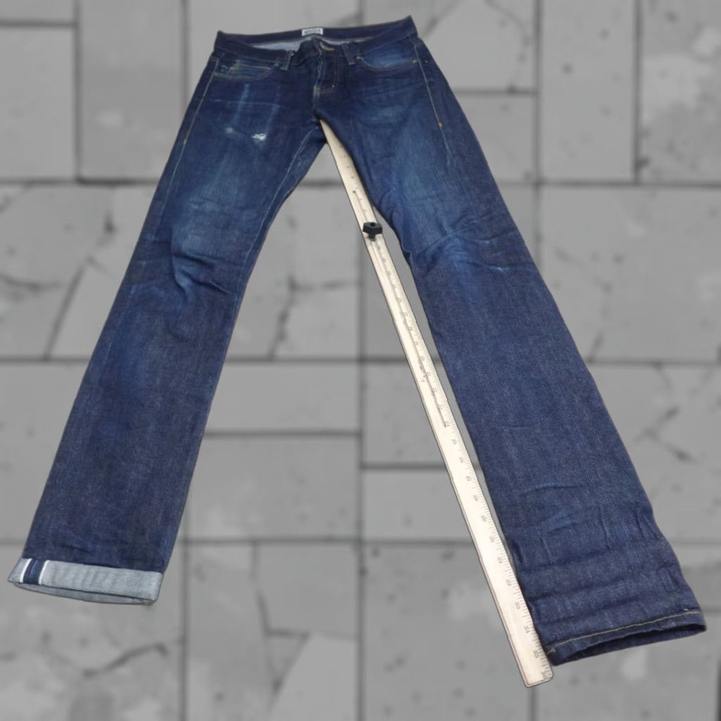Vintage Naked & Famous Denim Jeans 30 x 36 Blue Left Hand Twill Selvedge Skinny Guy Size US 30 / EU 46 - 1 Thumbnail