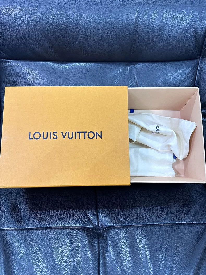 Louis Vuitton Louis Vuitton Trainer Maxi leather slip-resistant low-top Size US 7 / EU 40 - 7 Thumbnail