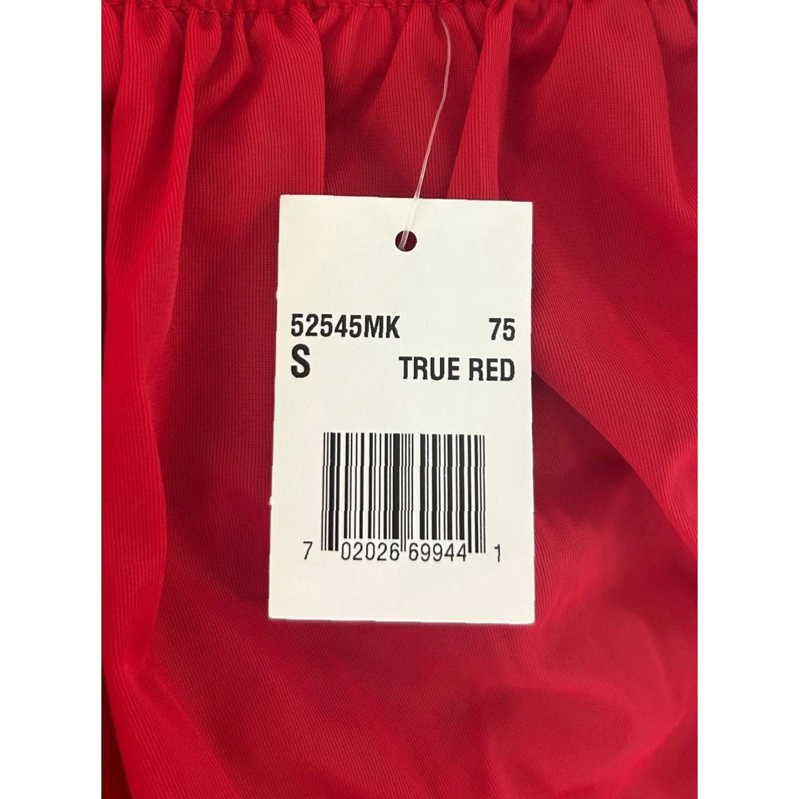 Russell Athletic VINTAGE russell athletic running shorts Mens S Red Lined Athletic 2010s Deadstock NWT R logo White drawstring Nylon Side pockets 3” inseam Mens Size US 29 - 3 Thumbnail