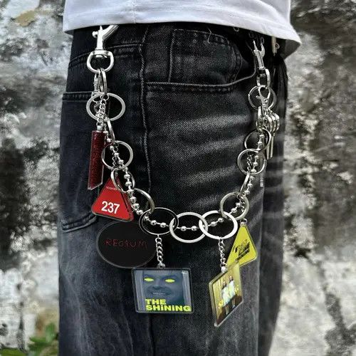 Other 964Vintage Horror Film Keychain Wallet Chain Size ONE SIZE - 2 Thumbnail
