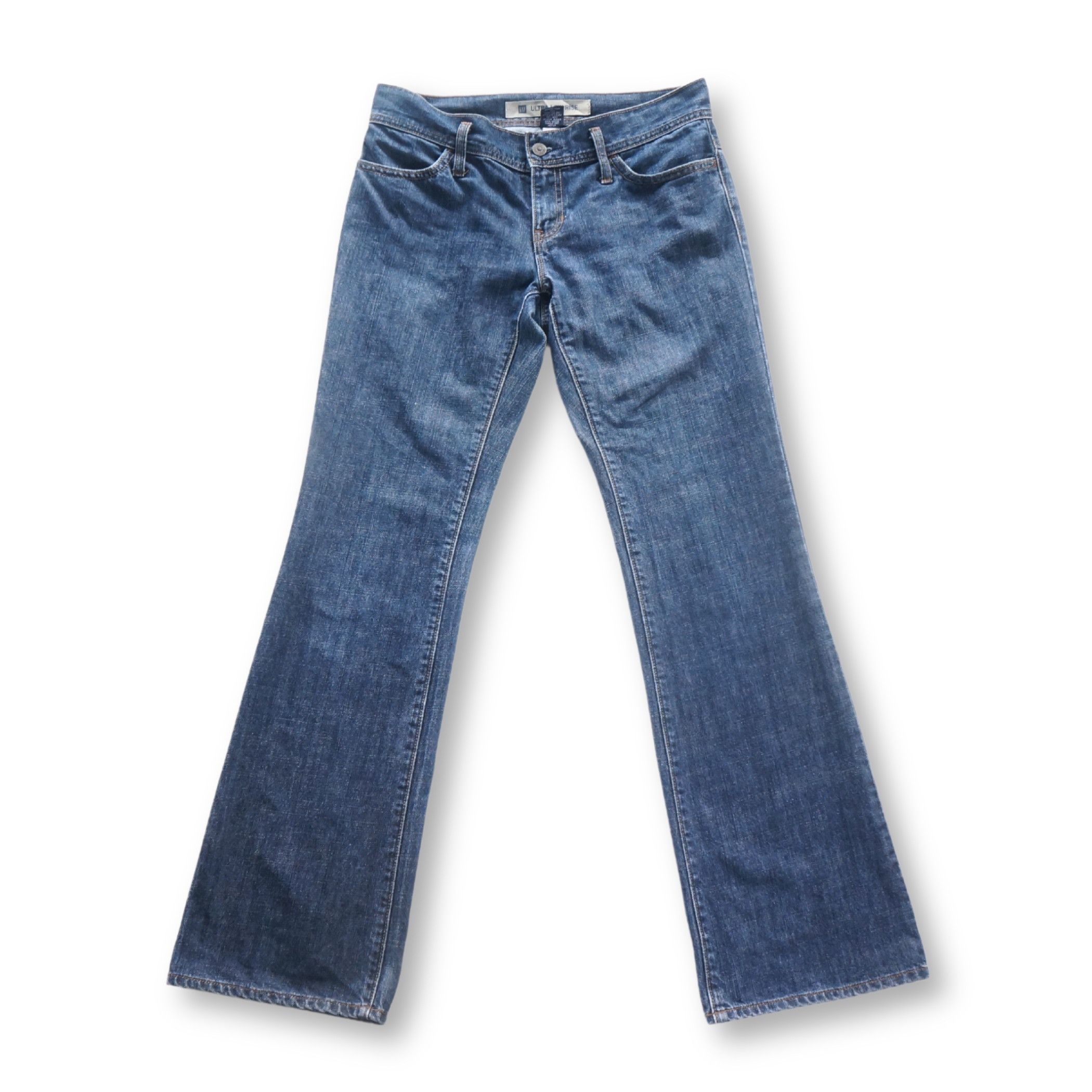 Gap GAP Ultra Low Rise Flared Jeans Size 29" - 1 Thumbnail