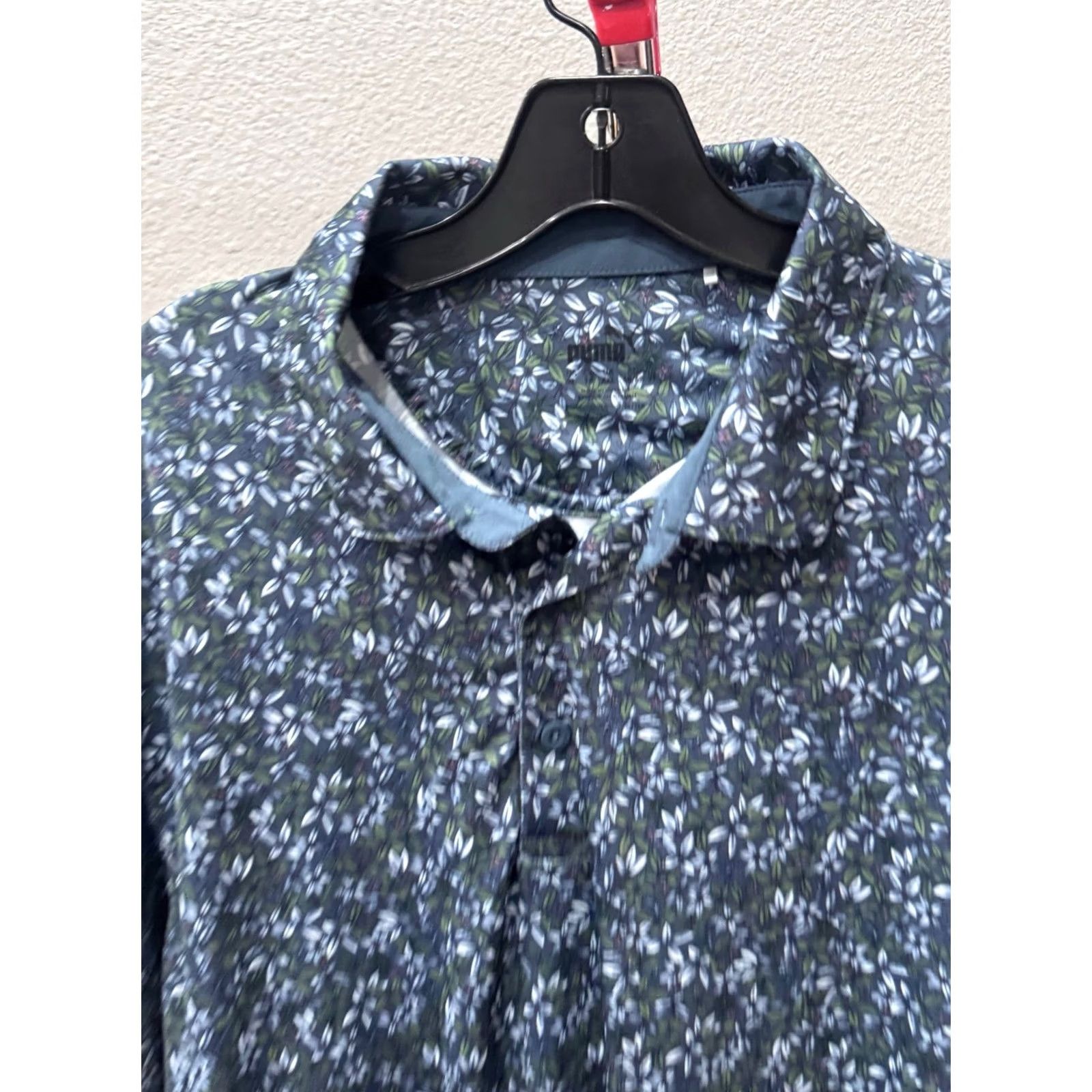 Puma Puma Polo Shirt XL Men St Andrews Country Club Floral Golf POLO Shirt Multicolor Long Sleeve Size US XL / EU 56 / 4 - 2 Thumbnail