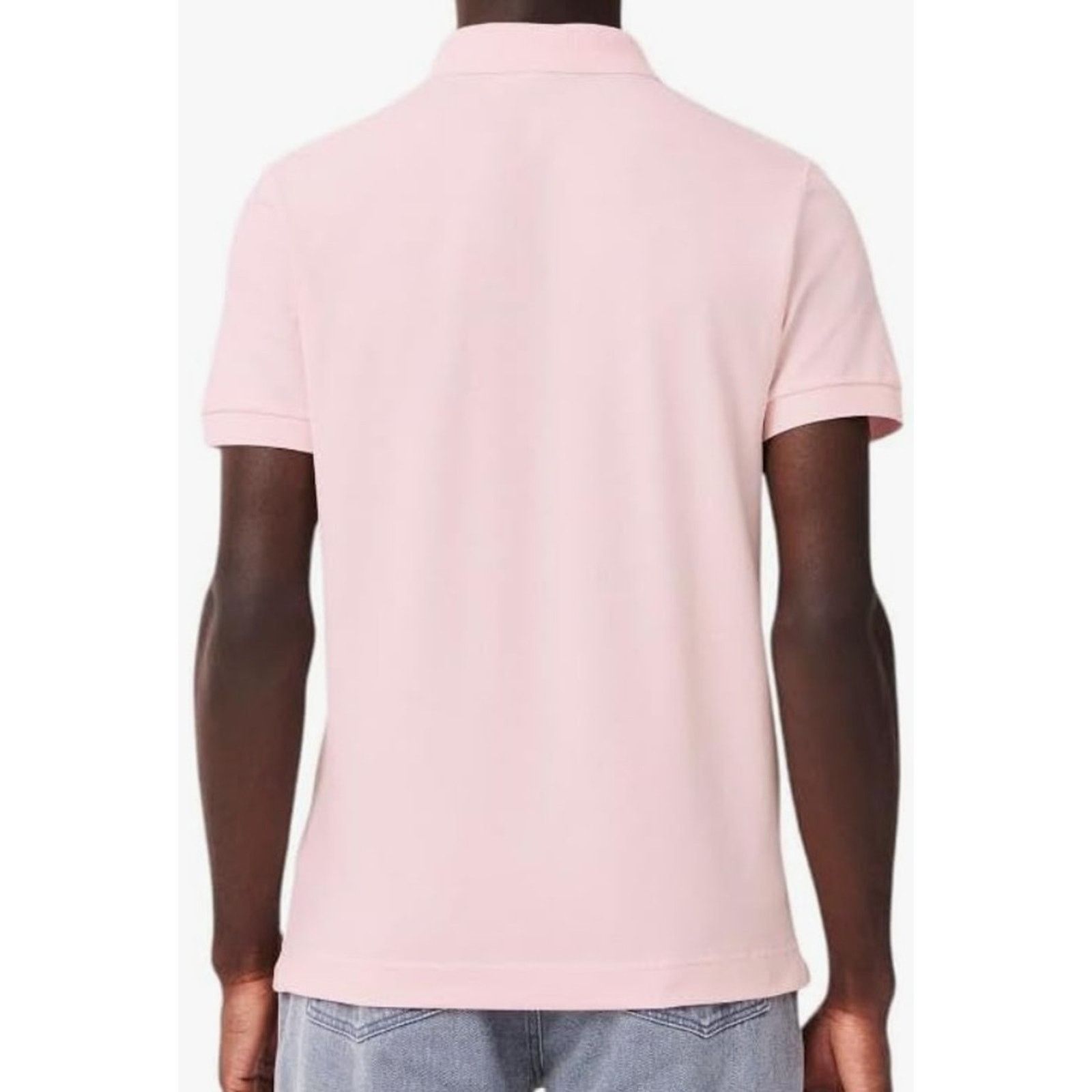 Lacoste Lacoste Mens Short Sleeve Paris Polo, Flamingo Pink 2XL Size US XXL / EU 58 / 5 - 3 Thumbnail