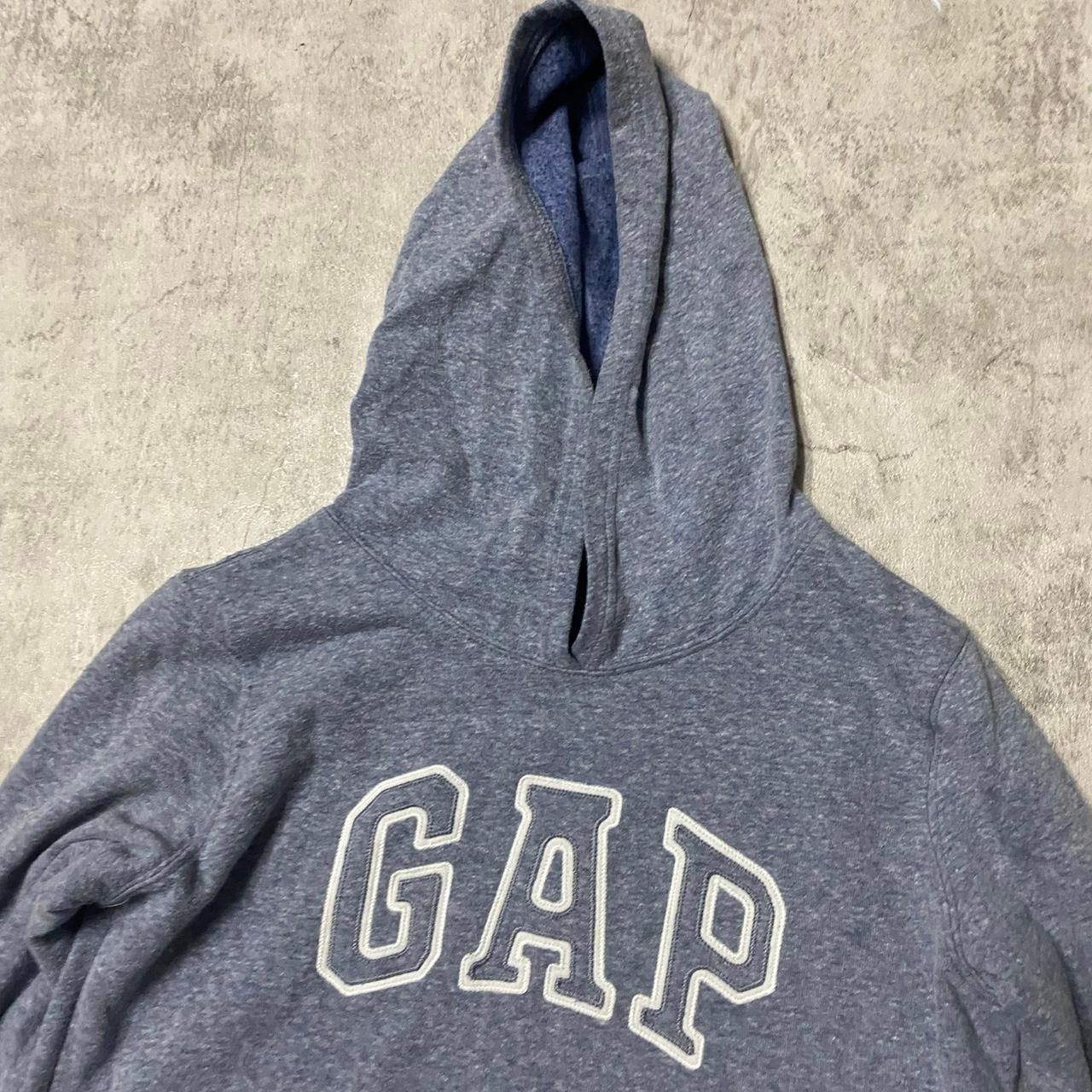 Gap Grey Gap hoodie with blue lining Size US M / EU 48-50 / 2 - 2 Thumbnail