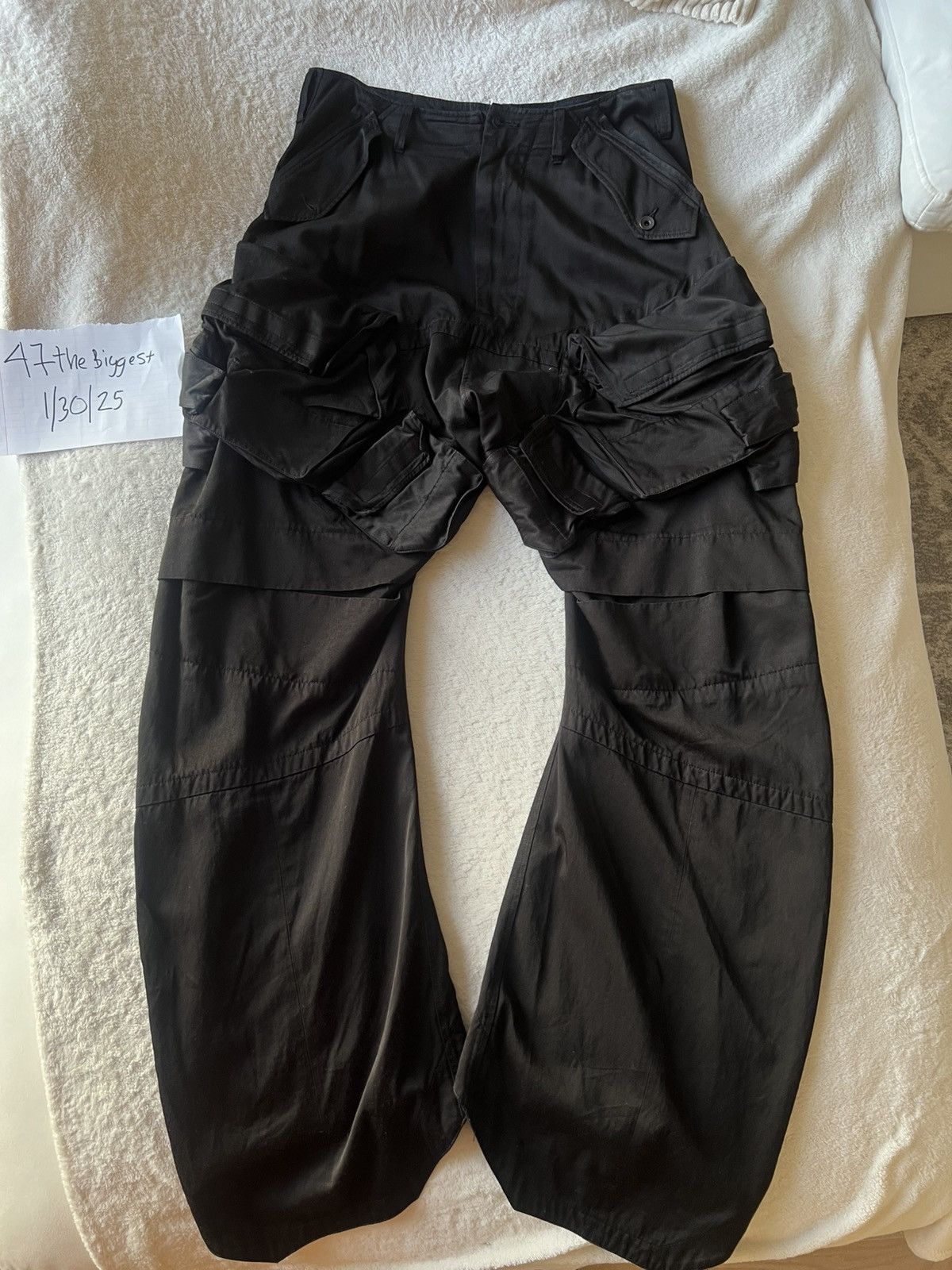 Julius _Julius 7 Cargo Cotton Blend Trousers Sz 3 | Grailed